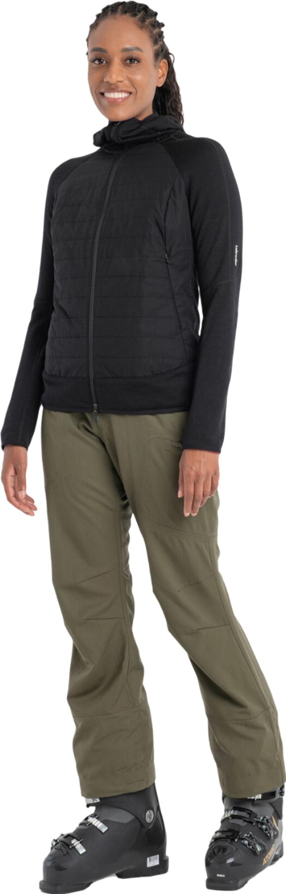 Product gallery image number 2 for product Quantum Merino Blend Hybrid Long Sleeve Zip Hoodie - Women's