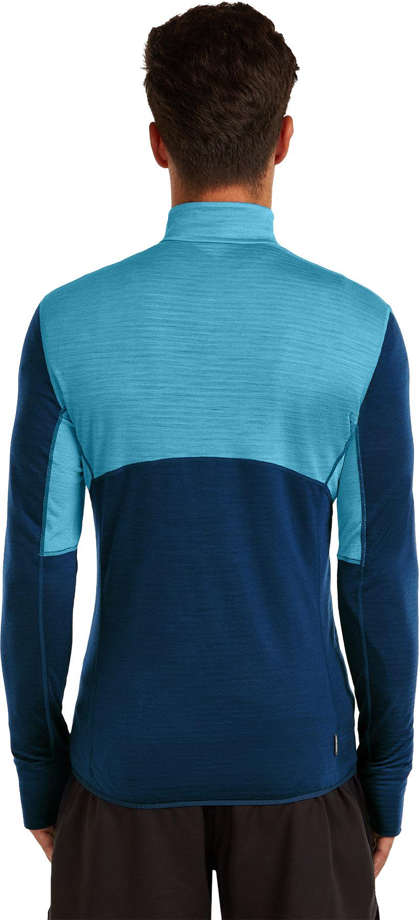 Product gallery image number 3 for product 200 RealFleece Descender Merino Blend Long Sleeve Half Zip Jacket - Men's
