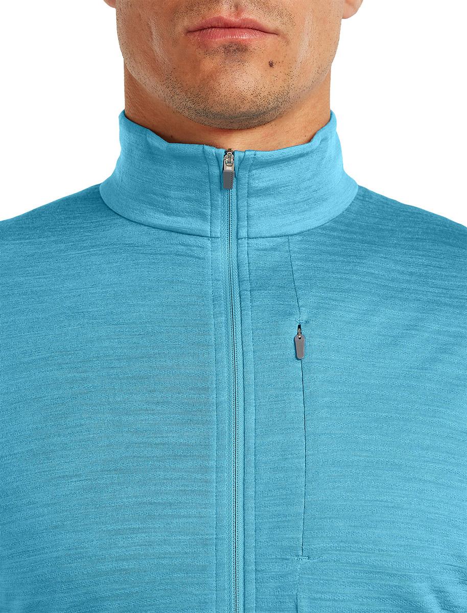 Product gallery image number 2 for product 200 RealFleece Descender Merino Blend Long Sleeve Half Zip Jacket - Men's