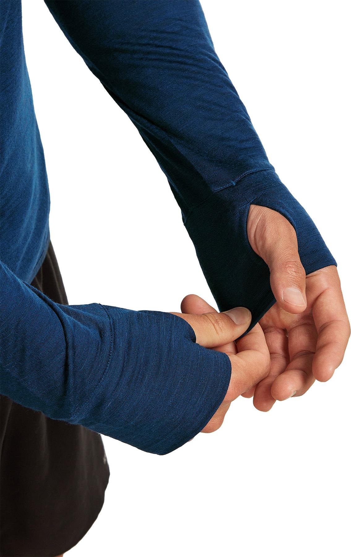 Product gallery image number 4 for product 200 RealFleece Descender Merino Blend Long Sleeve Half Zip Jacket - Men's