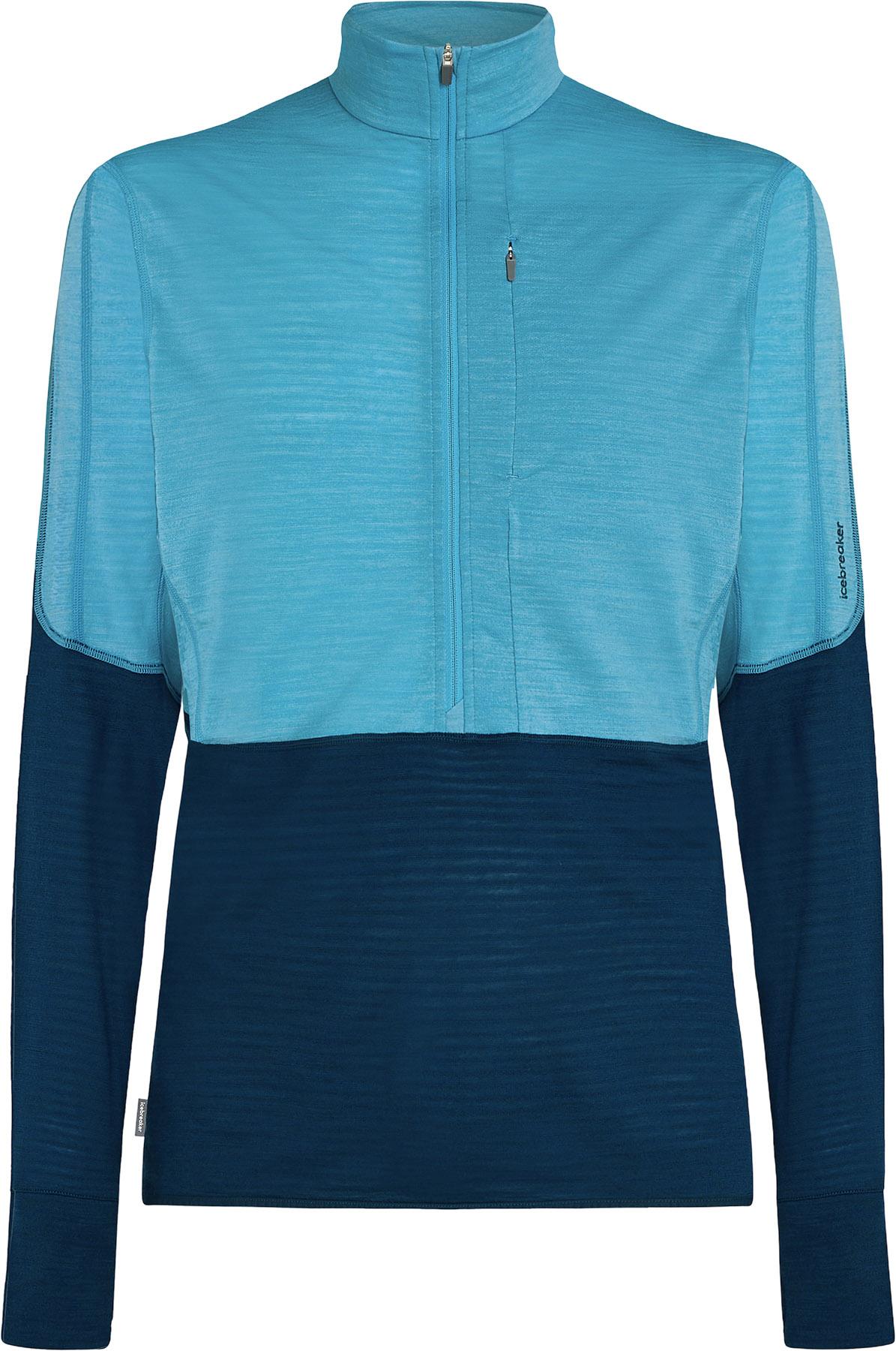 Product image for 200 RealFleece Descender Merino Blend Long Sleeve Half Zip Jacket - Men's
