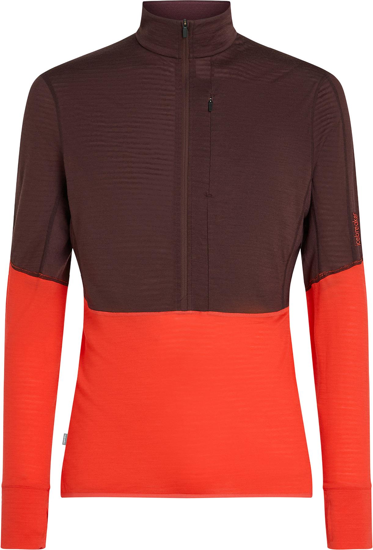 Product image for 200 RealFleece Descender Merino Blend Long Sleeve Half Zip Jacket - Men's