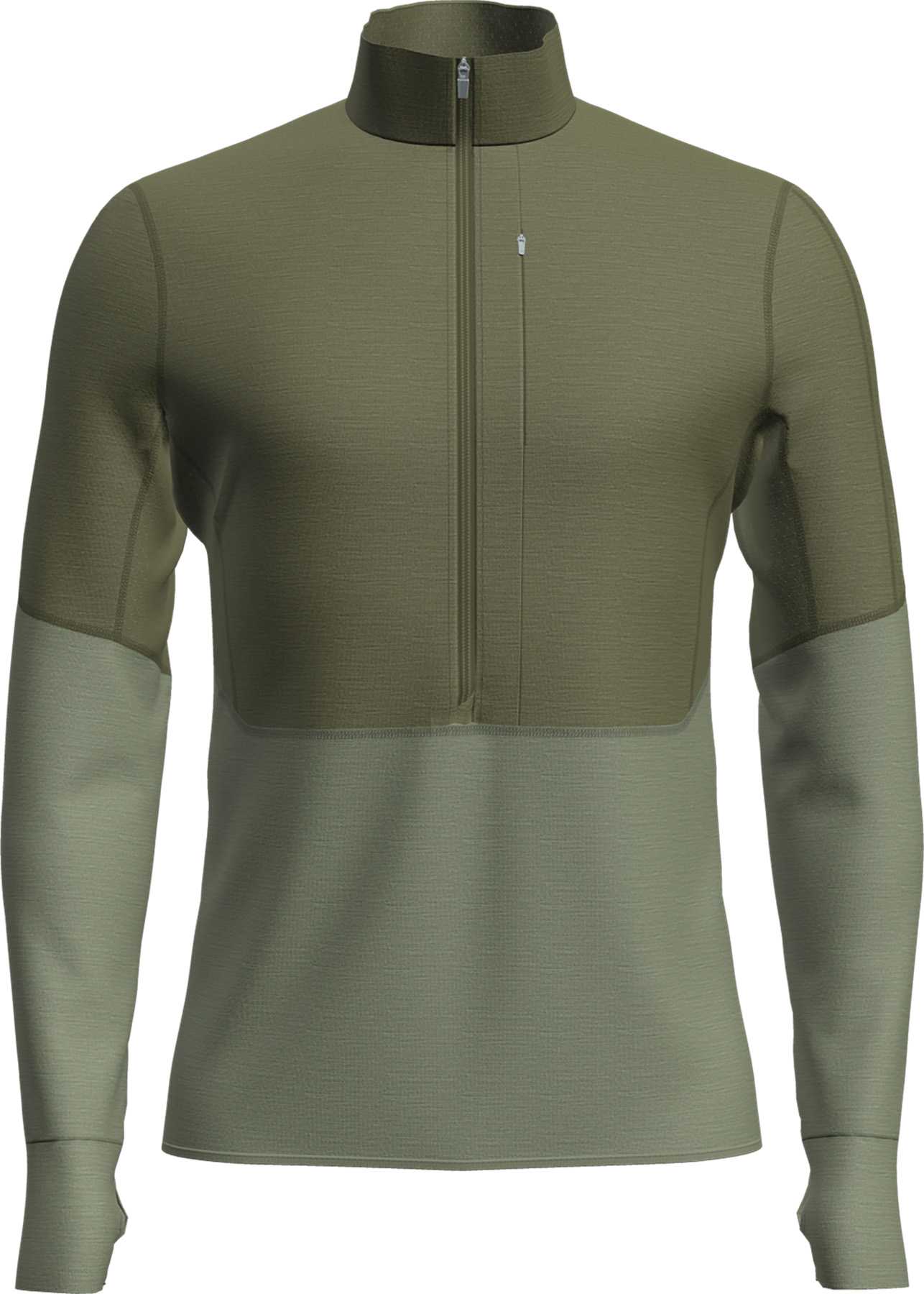 Product image for 200 RealFleece Descender Merino Blend Long Sleeve Half Zip Jacket - Men's