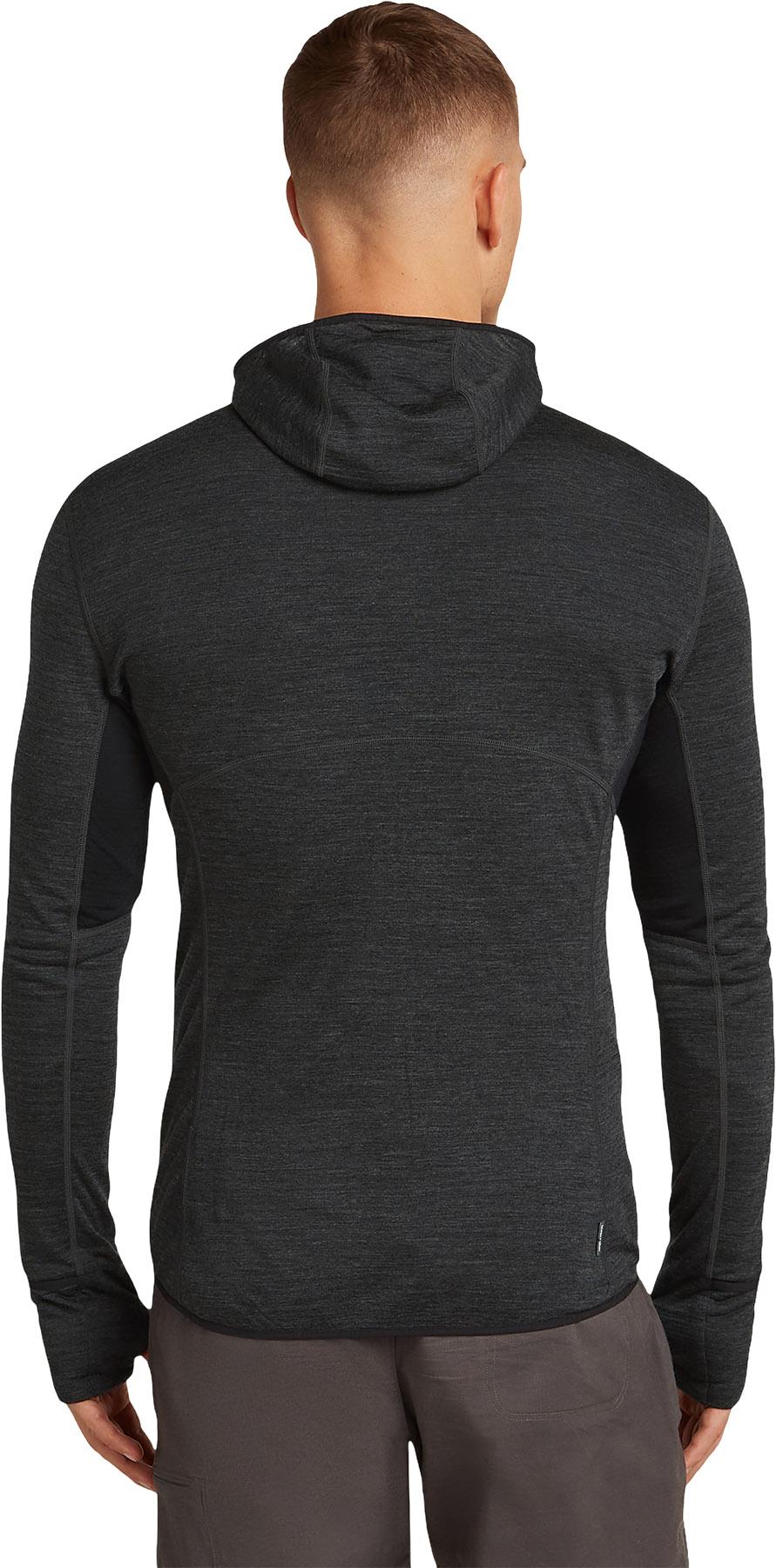 Product gallery image number 2 for product 200 RealFleece Descender Merino Blend Long Sleeve Zip Hoodie - Men's