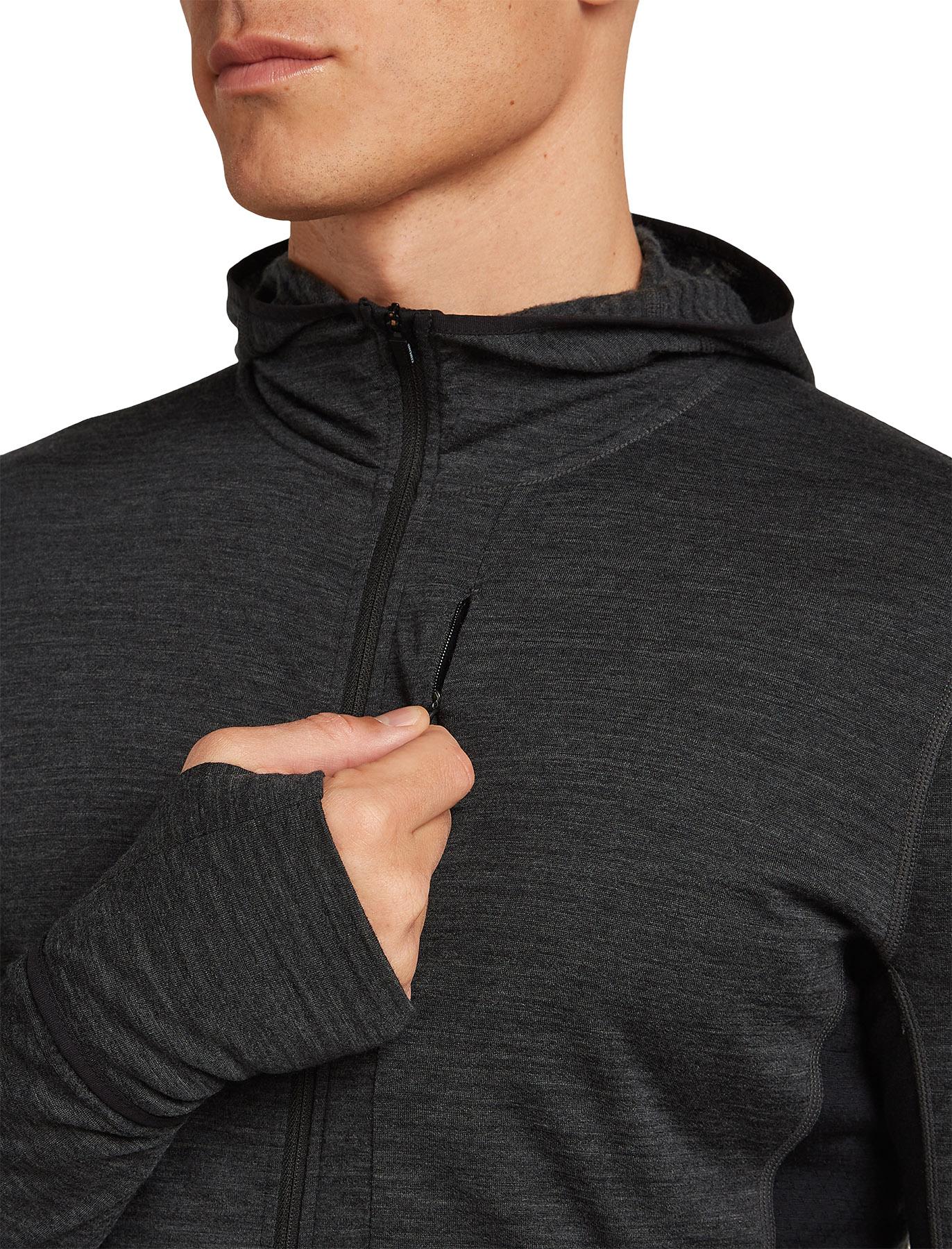Product gallery image number 5 for product 200 RealFleece Descender Merino Blend Long Sleeve Zip Hoodie - Men's