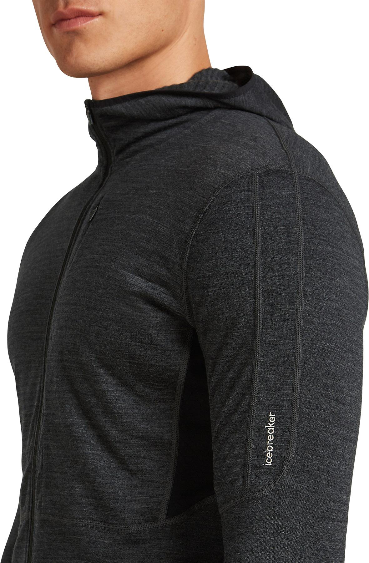 Product gallery image number 7 for product 200 RealFleece Descender Merino Blend Long Sleeve Zip Hoodie - Men's