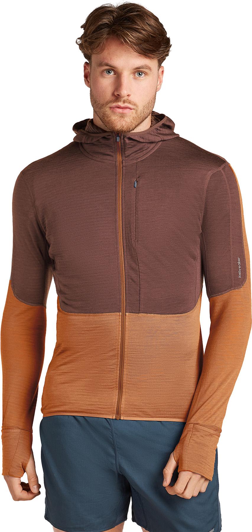Product gallery image number 3 for product 200 RealFleece Descender Merino Blend Long Sleeve Zip Hoodie - Men's