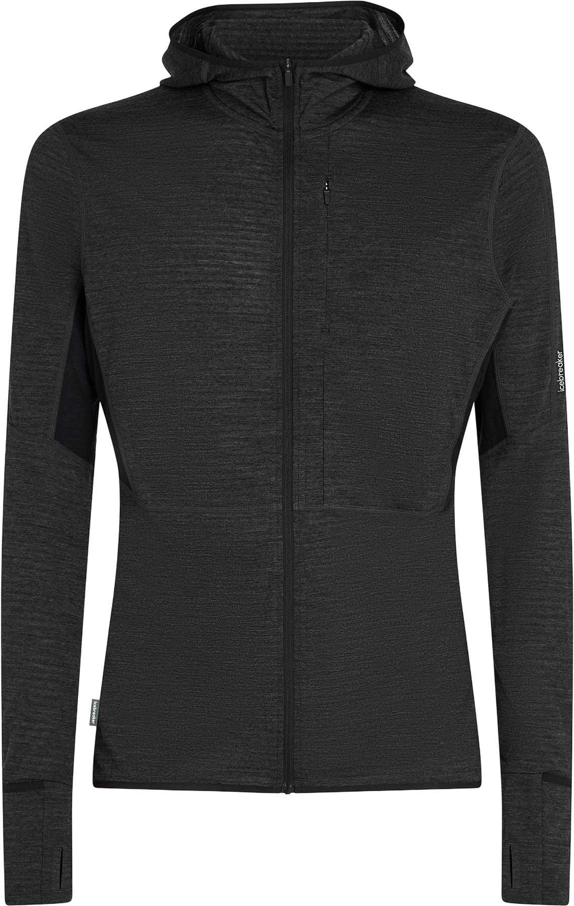 Product image for 200 RealFleece Descender Merino Blend Long Sleeve Zip Hoodie - Men's