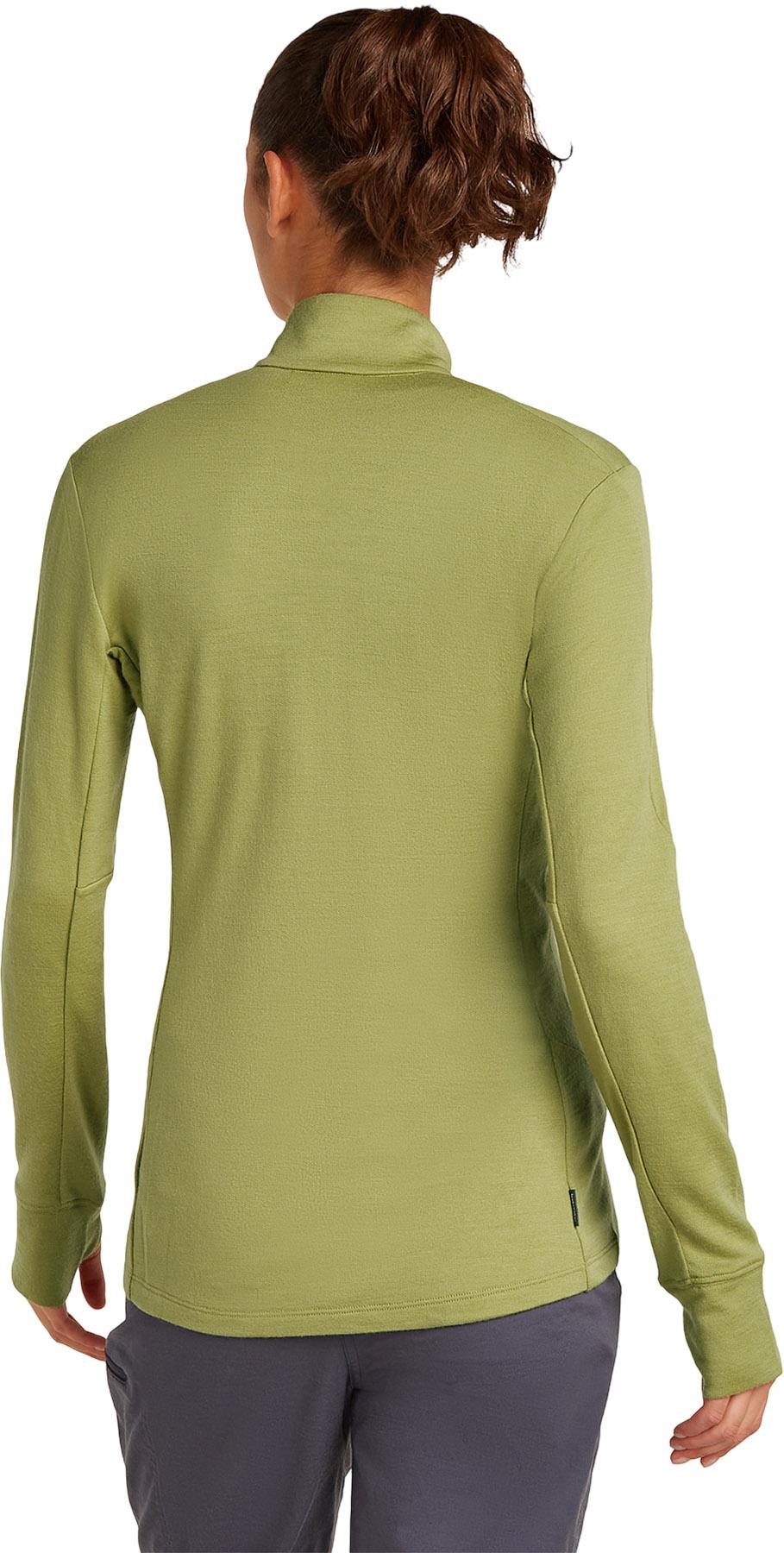 Product gallery image number 3 for product Manteau à manches longues et glissière en mérinos 260 Quantum - Femme