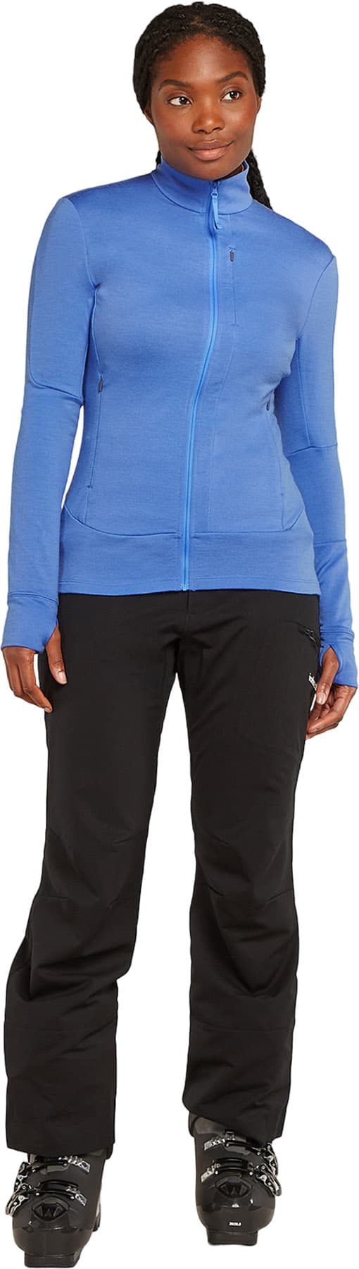 Product gallery image number 3 for product Merino 260 Quantum Long Sleeve Zip Jacket - Women's