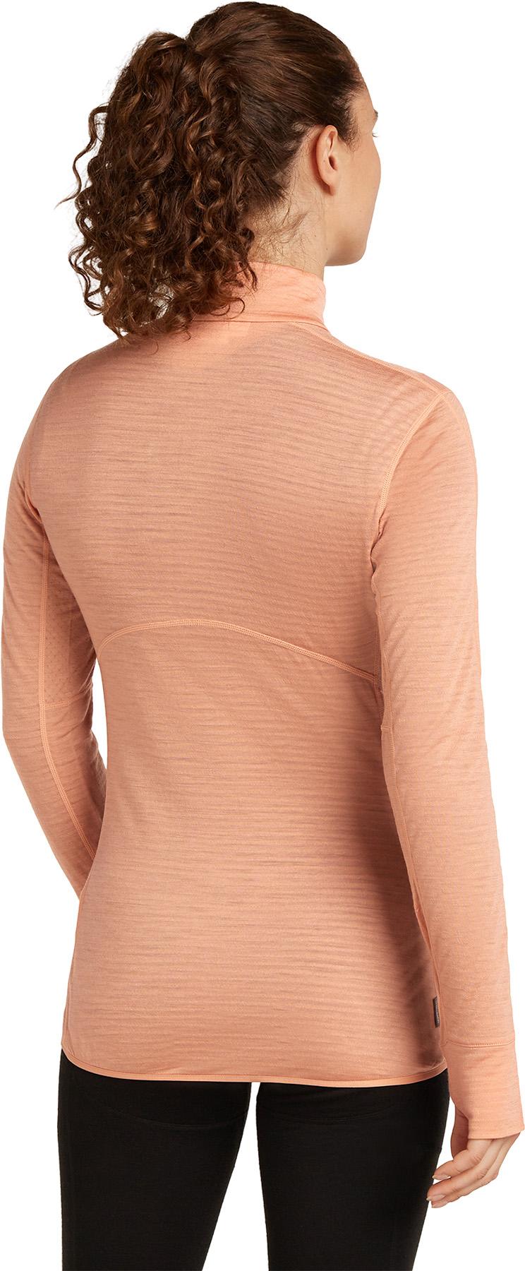 Numéro de l'image de la galerie de produits 3 pour le produit Manteau à manches longues et demi-glissière en mélange de mérinos 200 RealFleece Descender - Femme