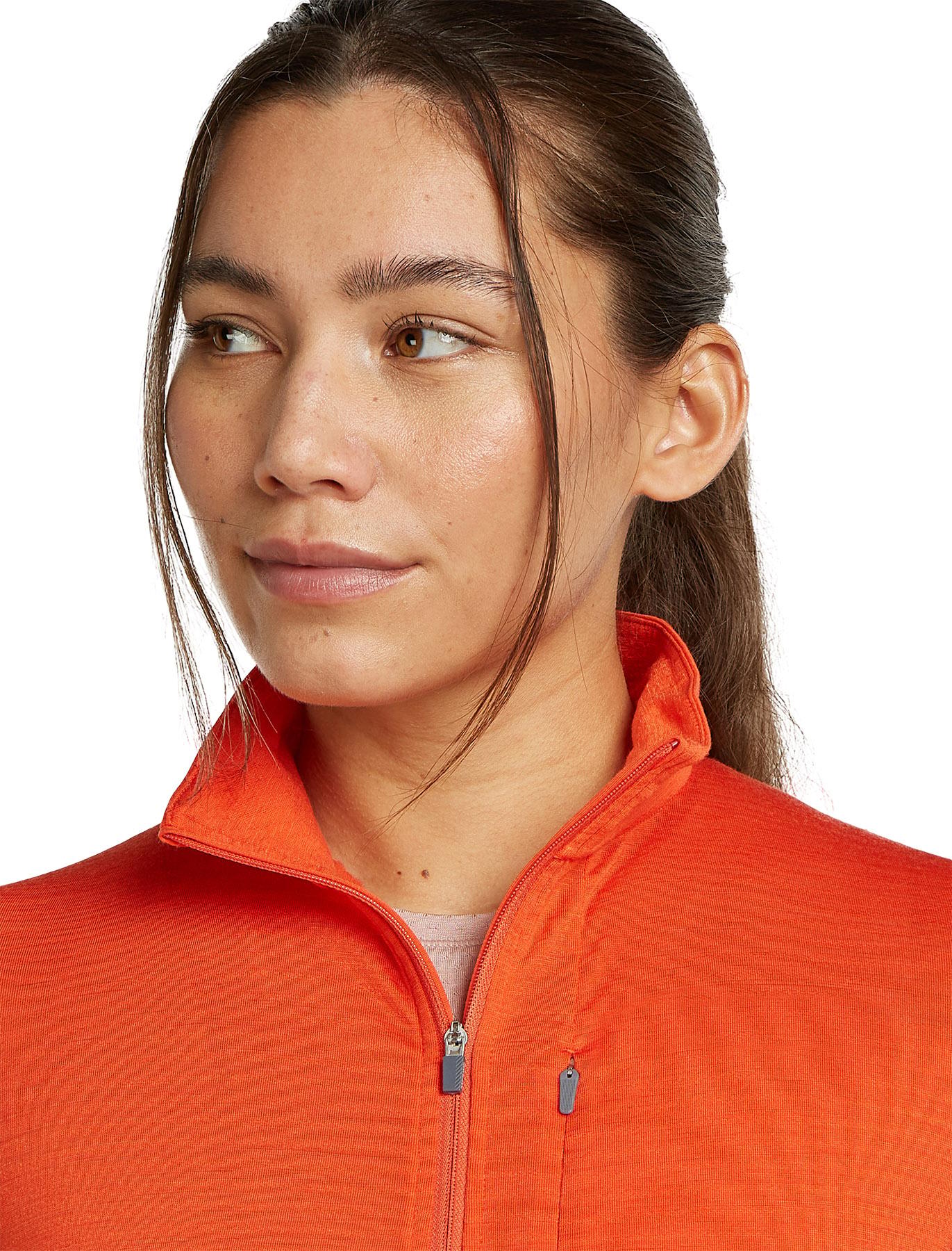 Product gallery image number 4 for product 200 RealFleece Descender Merino Blend Long Sleeve Half Zip Jacket - Women's