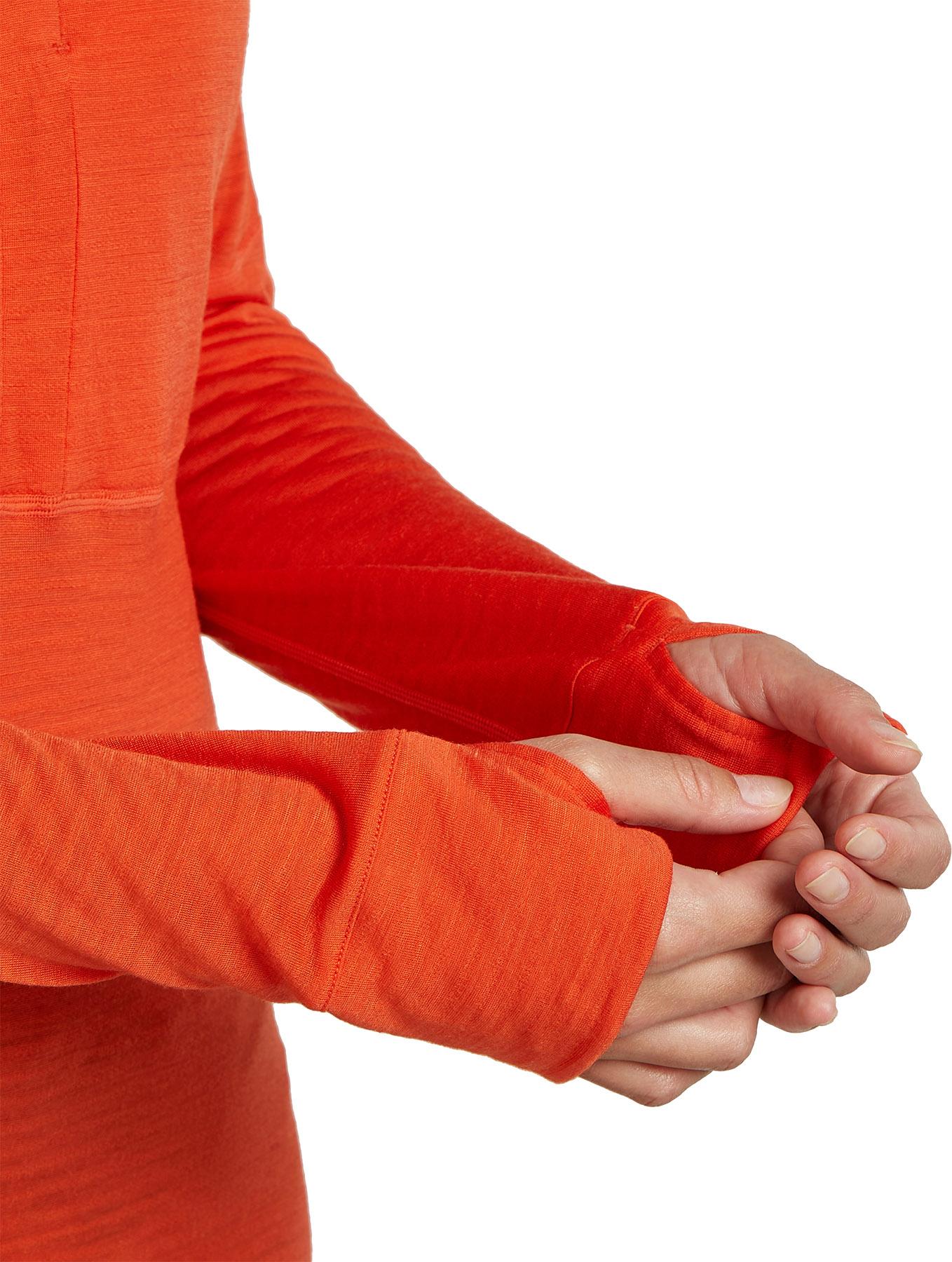 Product gallery image number 6 for product 200 RealFleece Descender Merino Blend Long Sleeve Half Zip Jacket - Women's