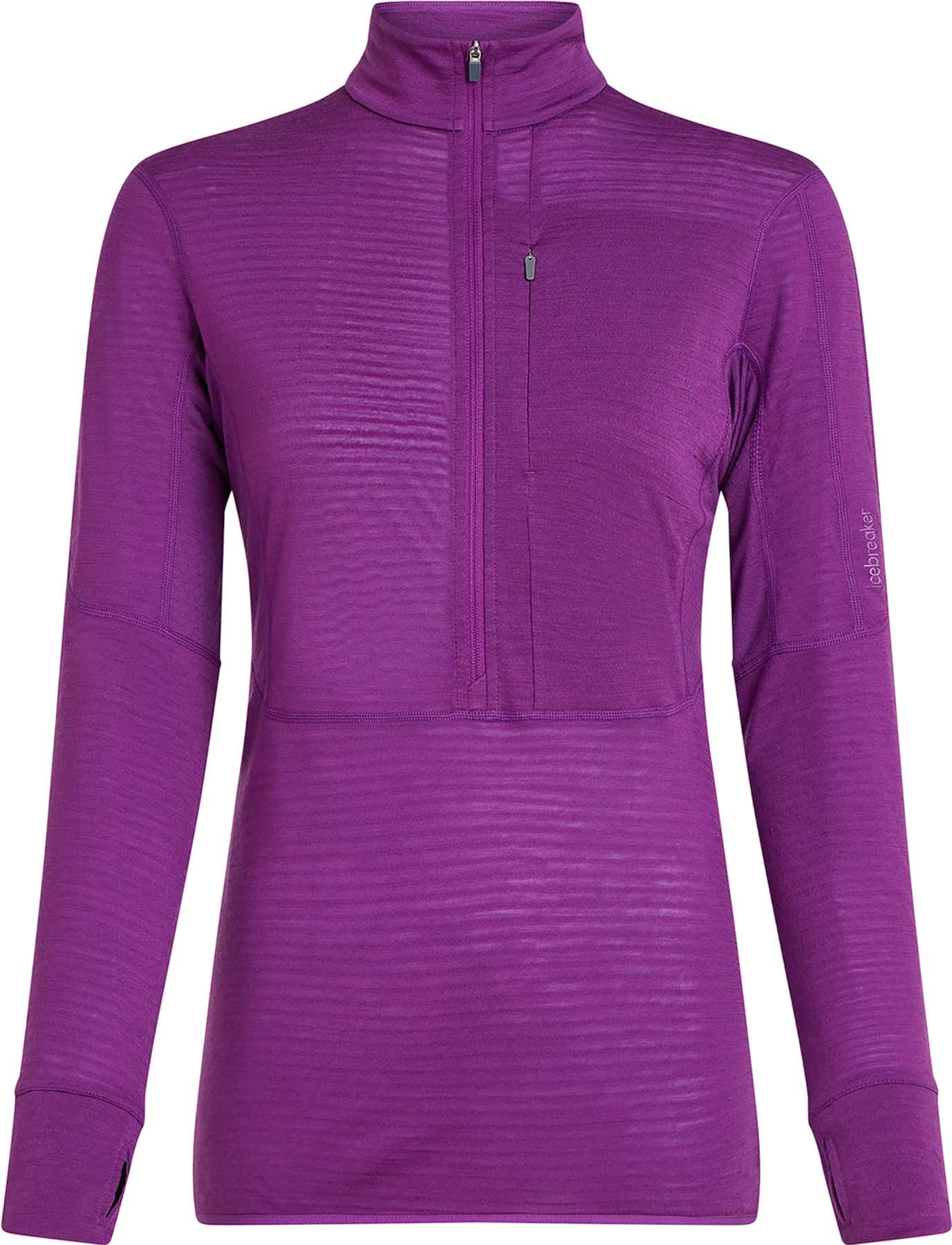 Product image for 200 RealFleece Descender Merino Blend Long Sleeve Half Zip Jacket - Women's