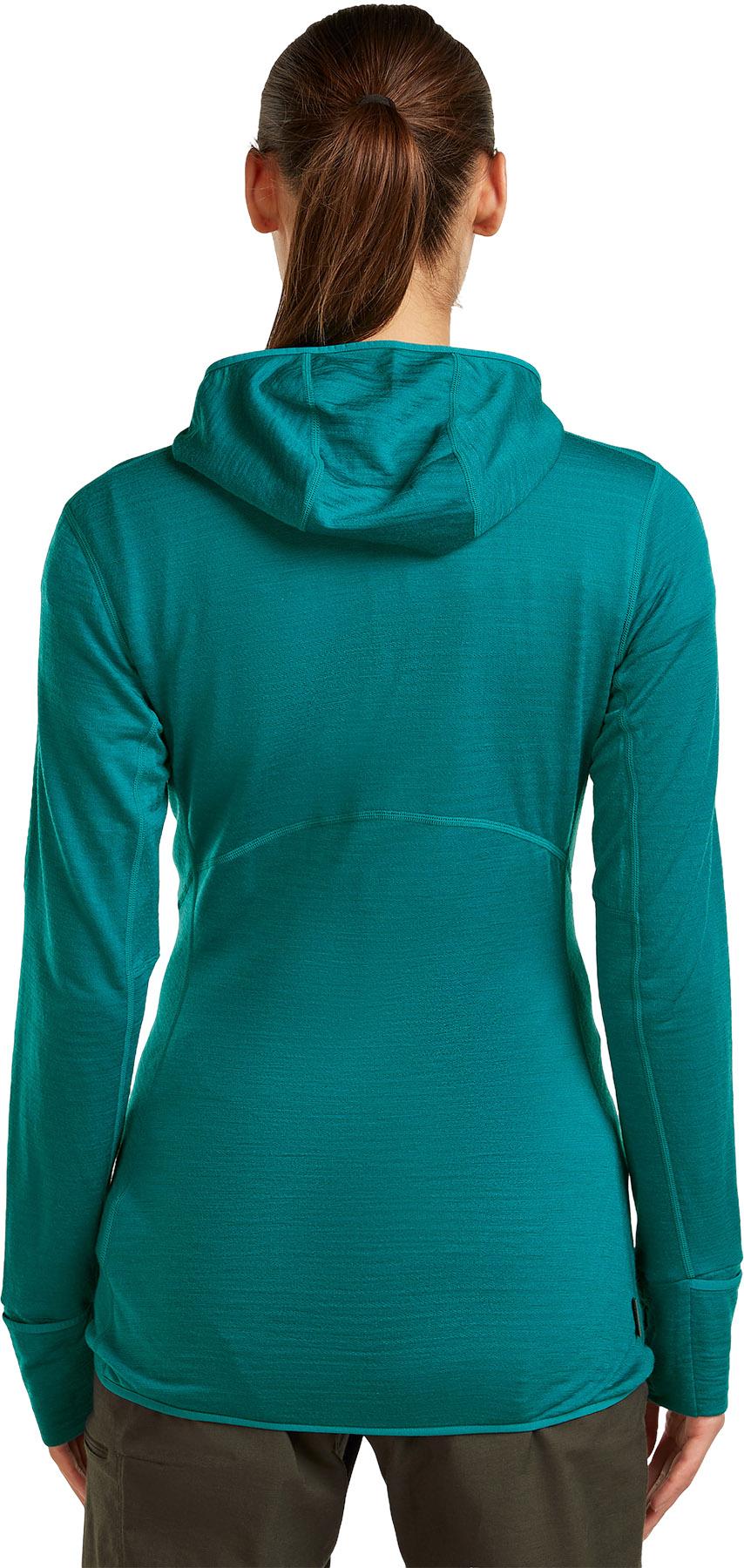 Product gallery image number 4 for product 200 RealFleece Descender Merino Blend Long Sleeve Zip Hoodie - Women's