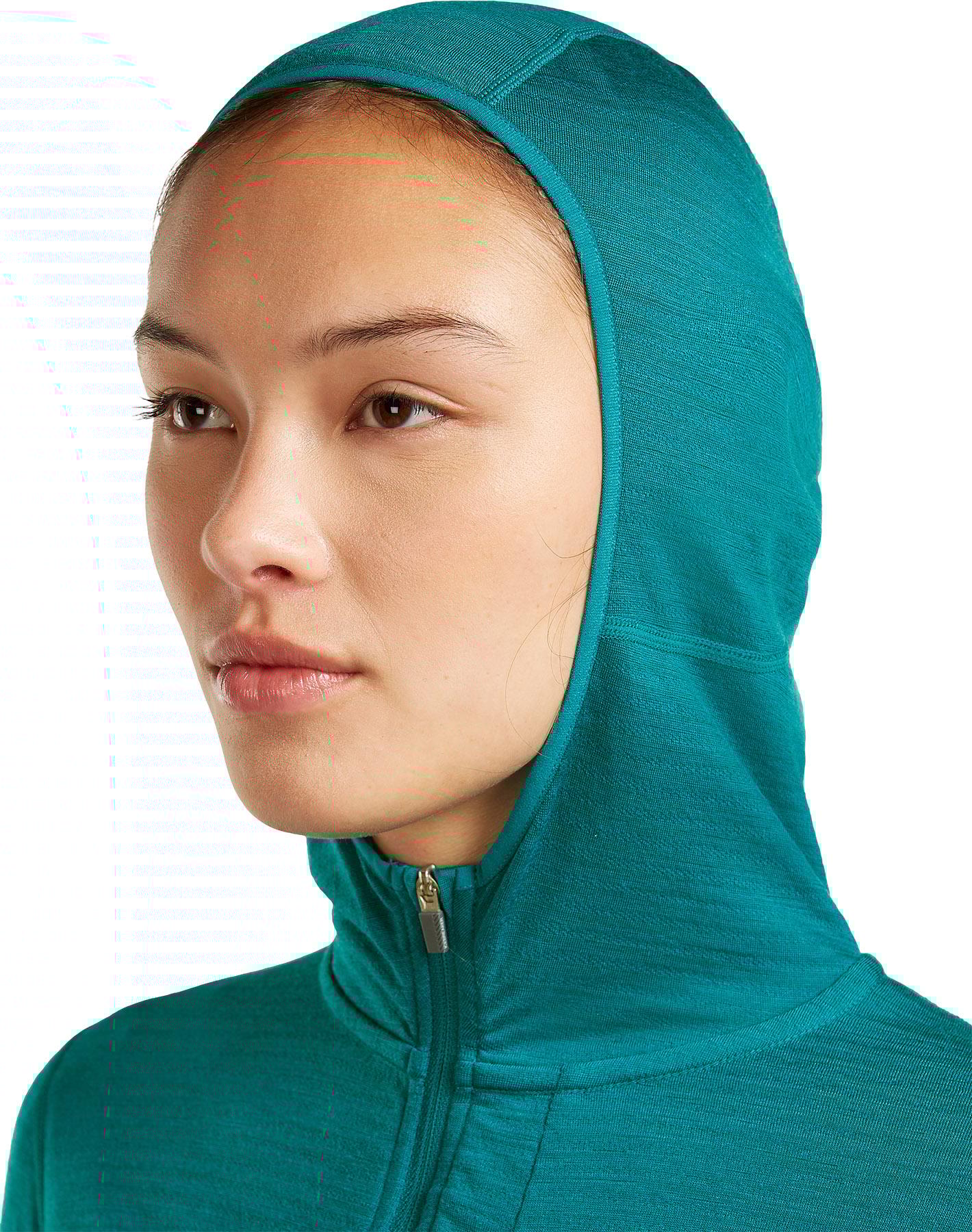 Product gallery image number 5 for product 200 RealFleece Descender Merino Blend Long Sleeve Zip Hoodie - Women's