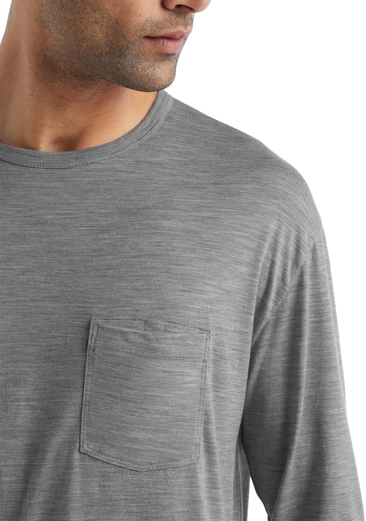 Product gallery image number 3 for product Granary Long Sleeve Pocket Tee - Men's