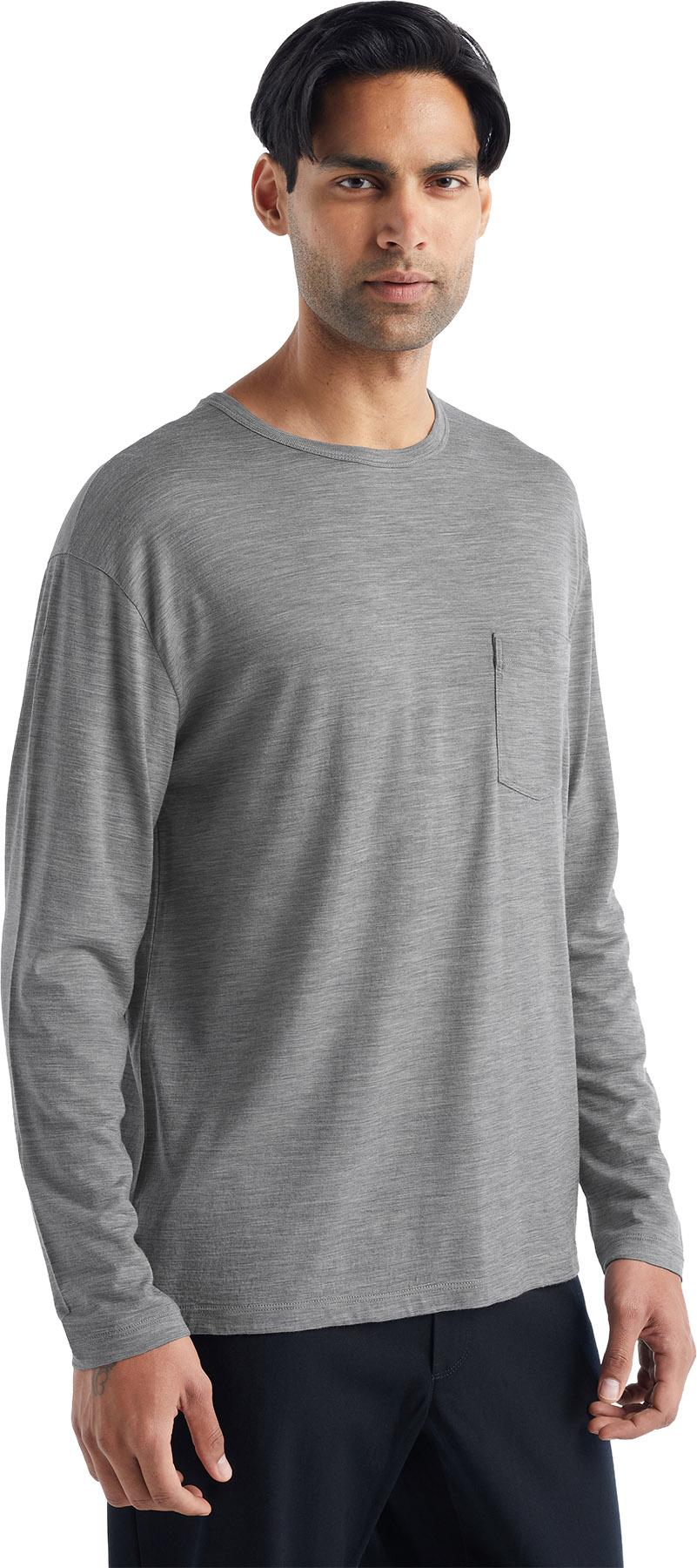 Product gallery image number 5 for product Granary Long Sleeve Pocket Tee - Men's