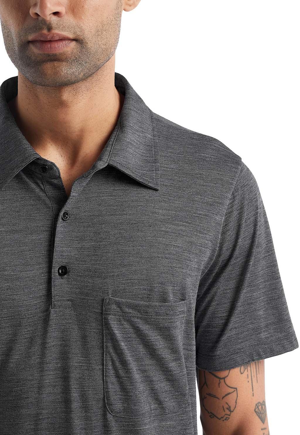 Product gallery image number 3 for product Drayden Short Sleeve Polo Tee - Men's