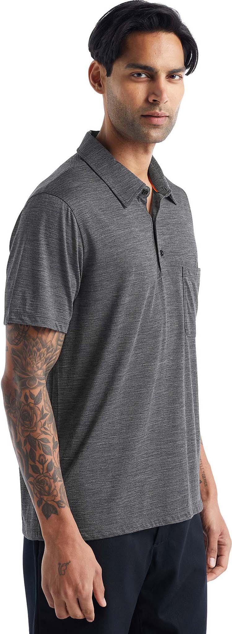 Product gallery image number 7 for product Drayden Short Sleeve Polo Tee - Men's