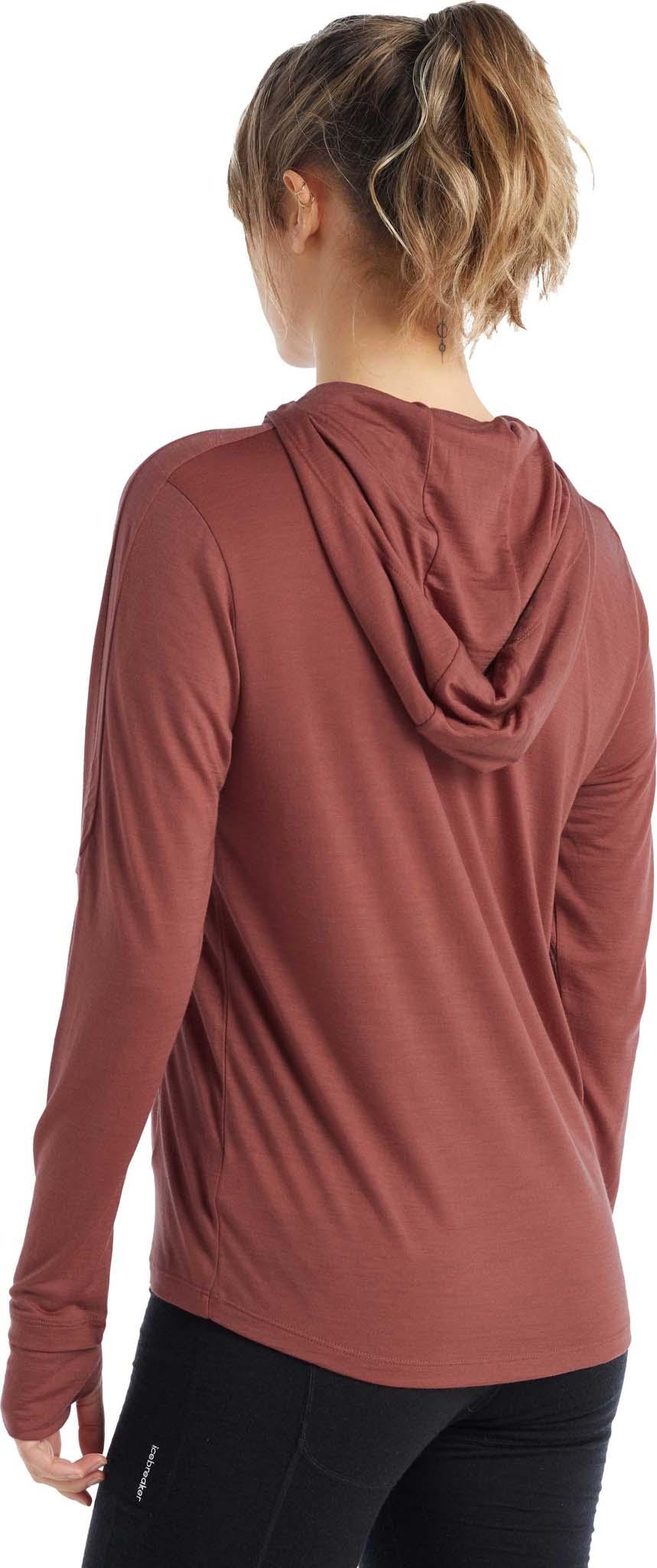 Product gallery image number 2 for product Chandail à capuchon à manches longues Cool-Lite - Femme