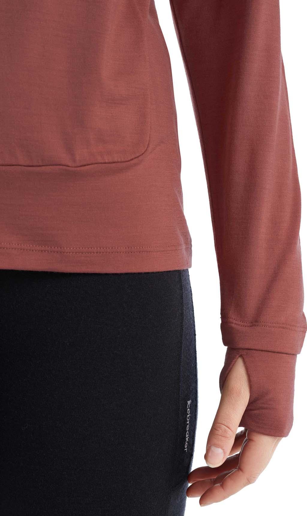 Product gallery image number 4 for product Chandail à capuchon à manches longues Cool-Lite - Femme