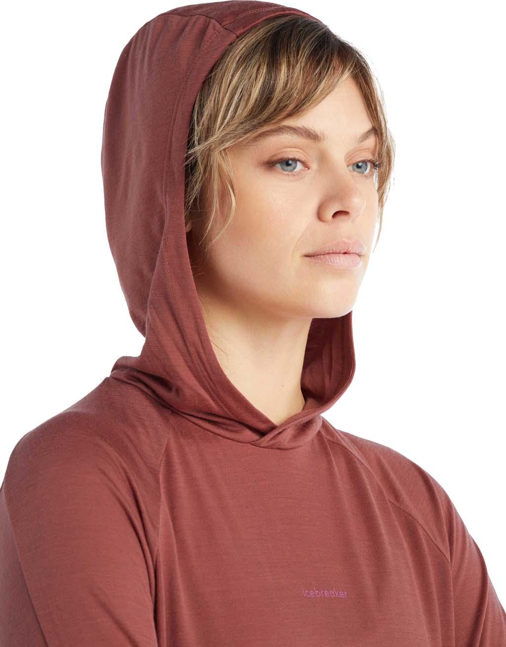 Product gallery image number 5 for product Chandail à capuchon à manches longues Cool-Lite - Femme