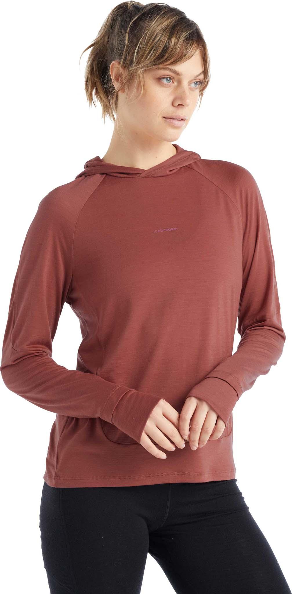 Product gallery image number 6 for product Chandail à capuchon à manches longues Cool-Lite - Femme