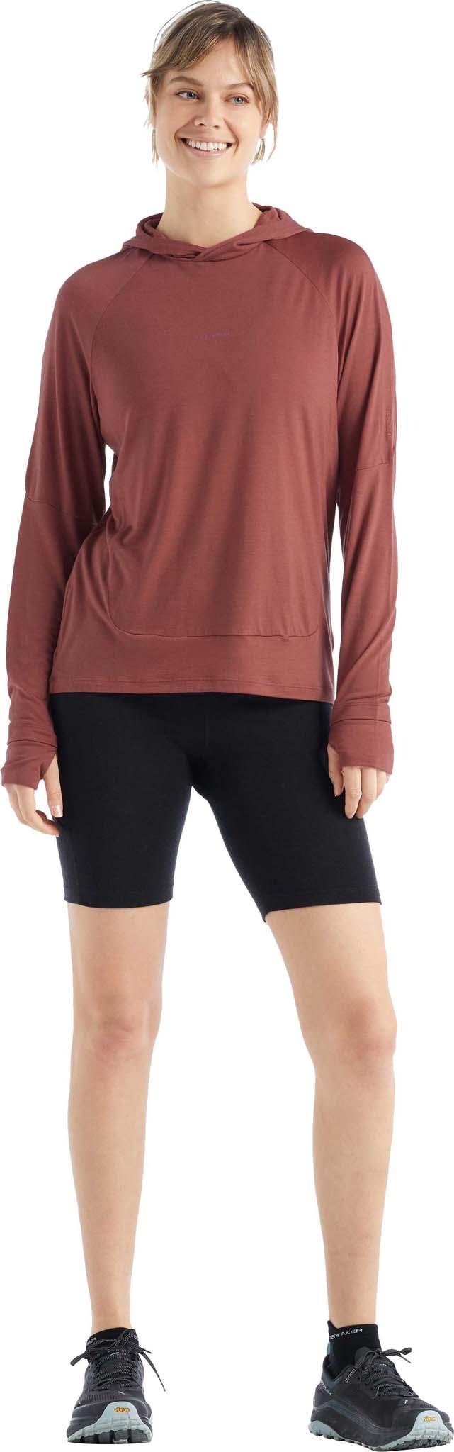 Product gallery image number 7 for product Chandail à capuchon à manches longues Cool-Lite - Femme