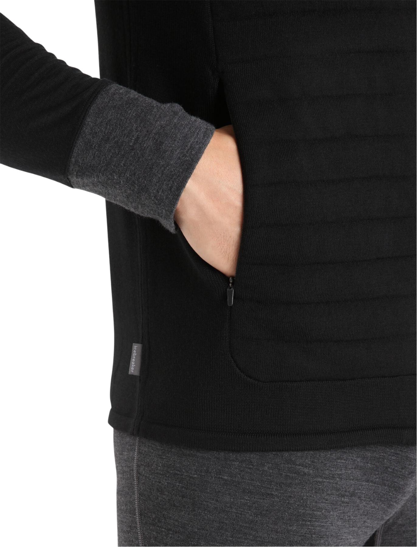 Numéro de l'image de la galerie de produits 5 pour le produit Veste isolé en laine mérinos ZoneKnit - Homme