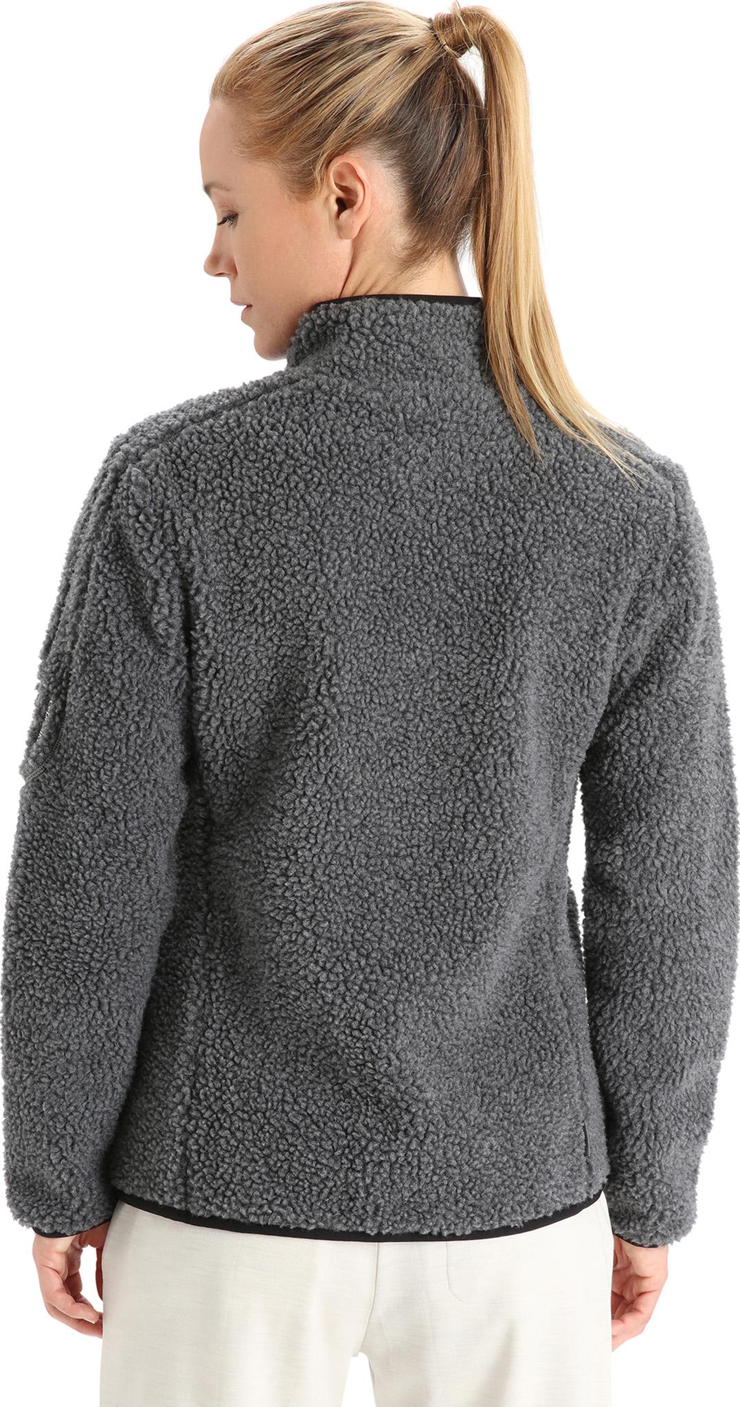 Numéro de l'image de la galerie de produits 2 pour le produit Couche intermédiaire à glissière et manches longues RealFleece High Pile - Femme