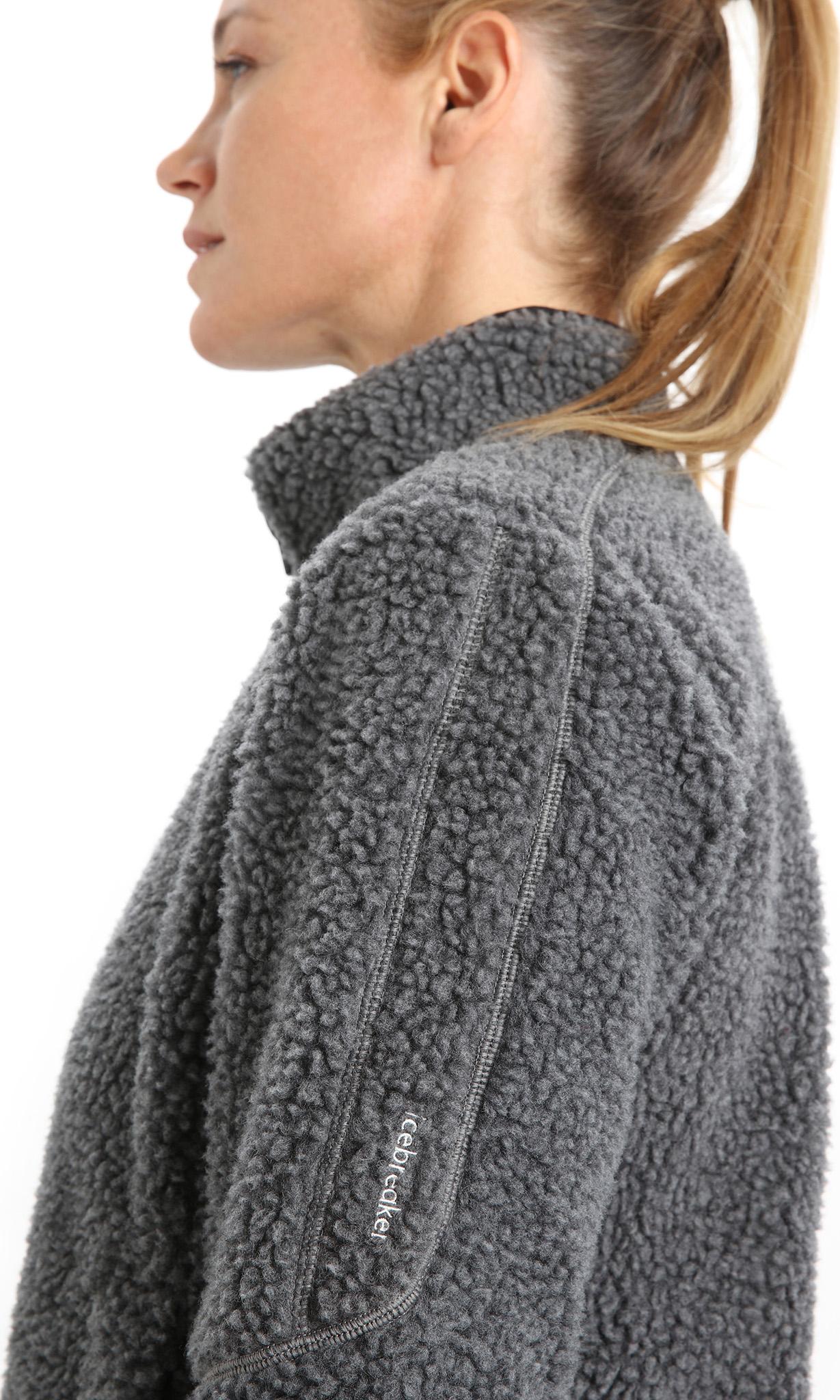Numéro de l'image de la galerie de produits 5 pour le produit Couche intermédiaire à glissière et manches longues RealFleece High Pile - Femme