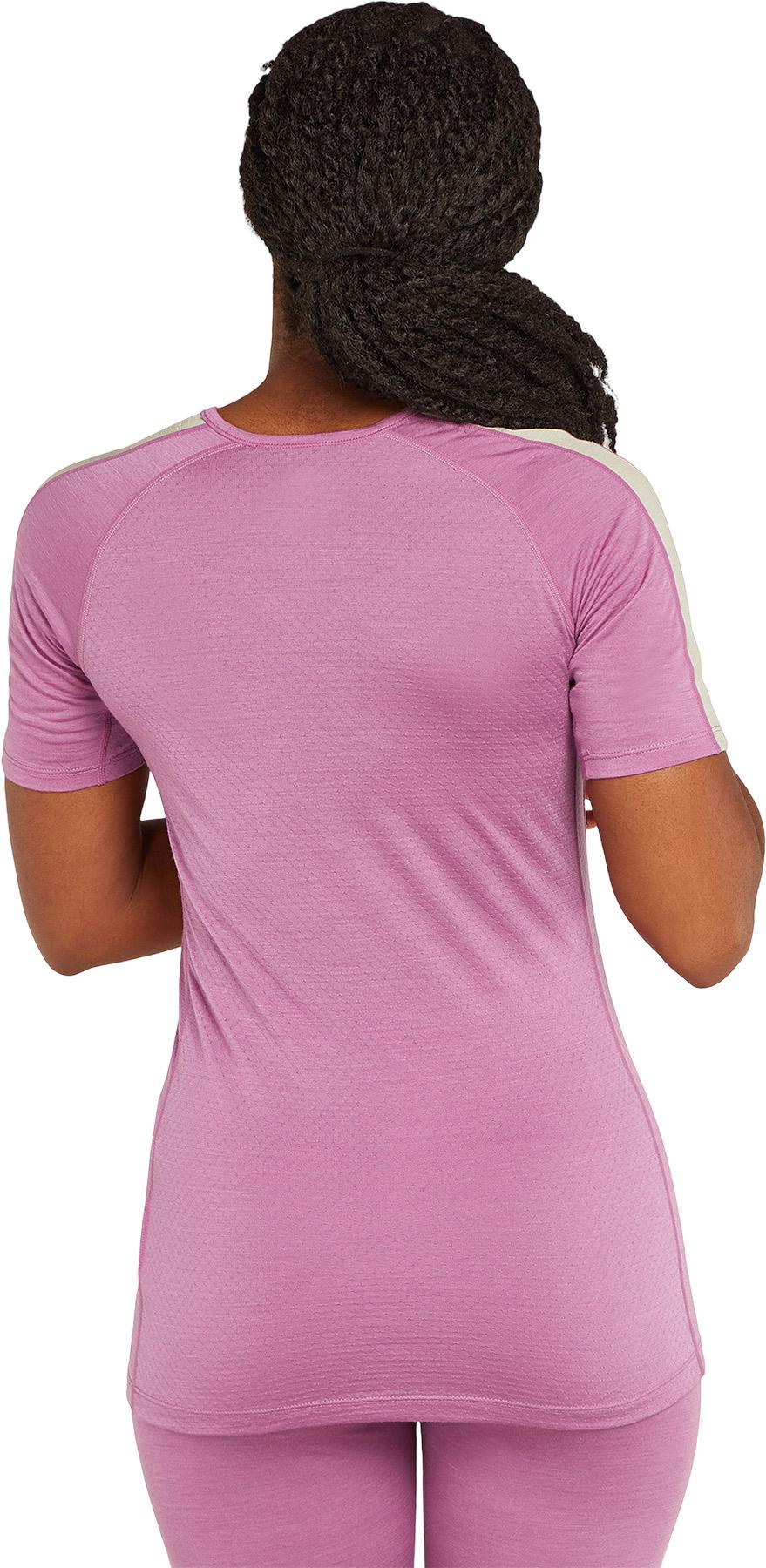 Numéro de l'image de la galerie de produits 4 pour le produit Haut thermique Crewe à manches courtes 125 Zoneknit - Femme