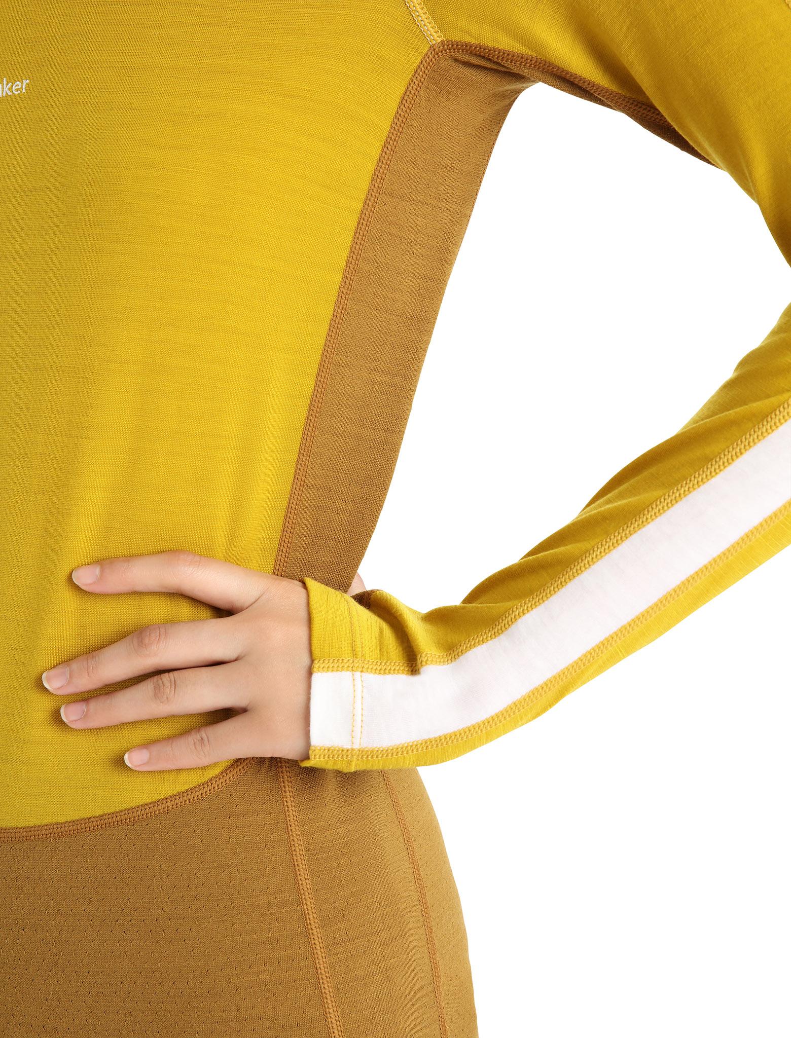 Product gallery image number 6 for product 200 ZoneKnit Merino Long Sleeve Crewe Thermal Top - Women's