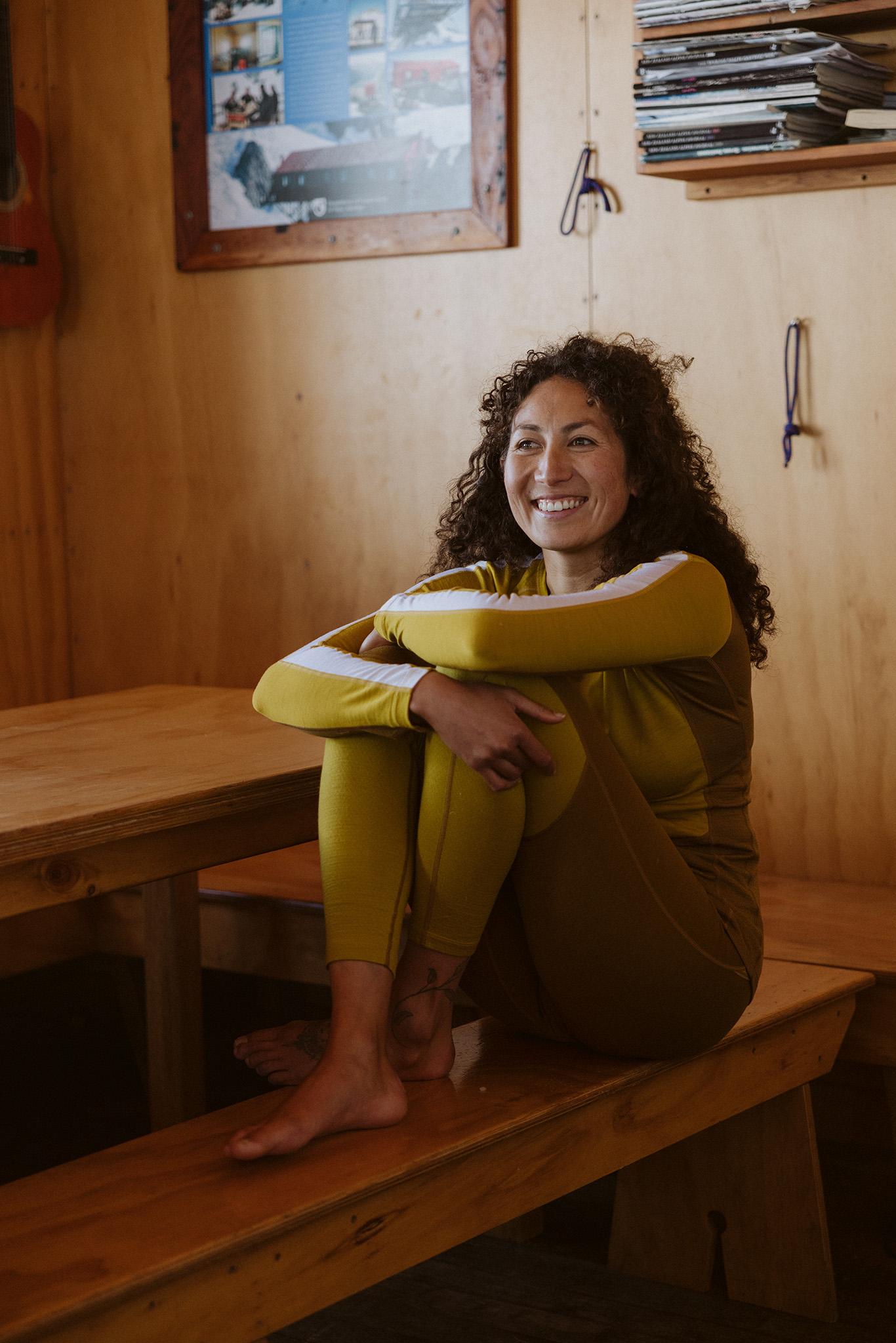 Product gallery image number 5 for product 200 ZoneKnit Merino Long Sleeve Crewe Thermal Top - Women's