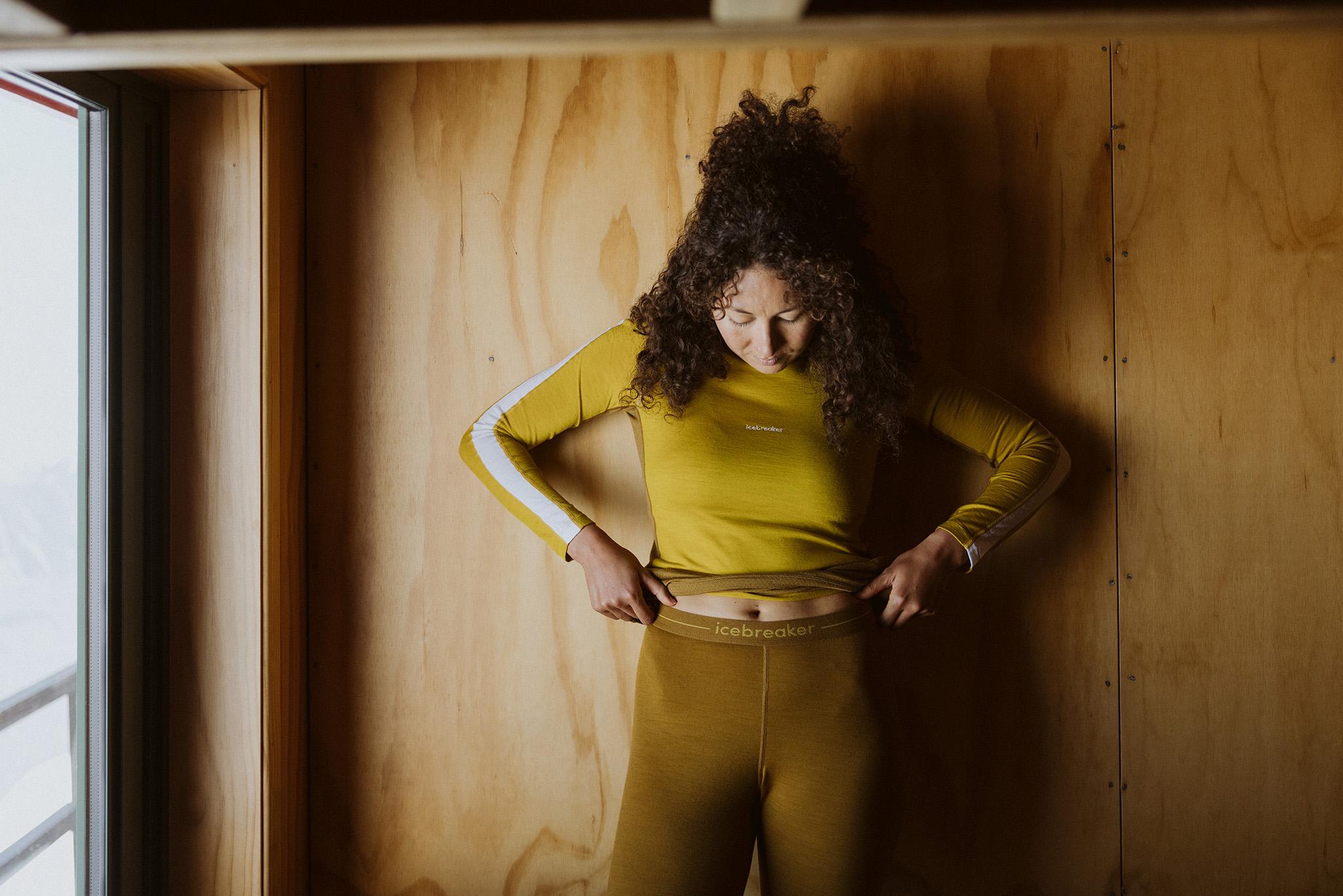 Product gallery image number 8 for product 200 ZoneKnit Merino Long Sleeve Crewe Thermal Top - Women's