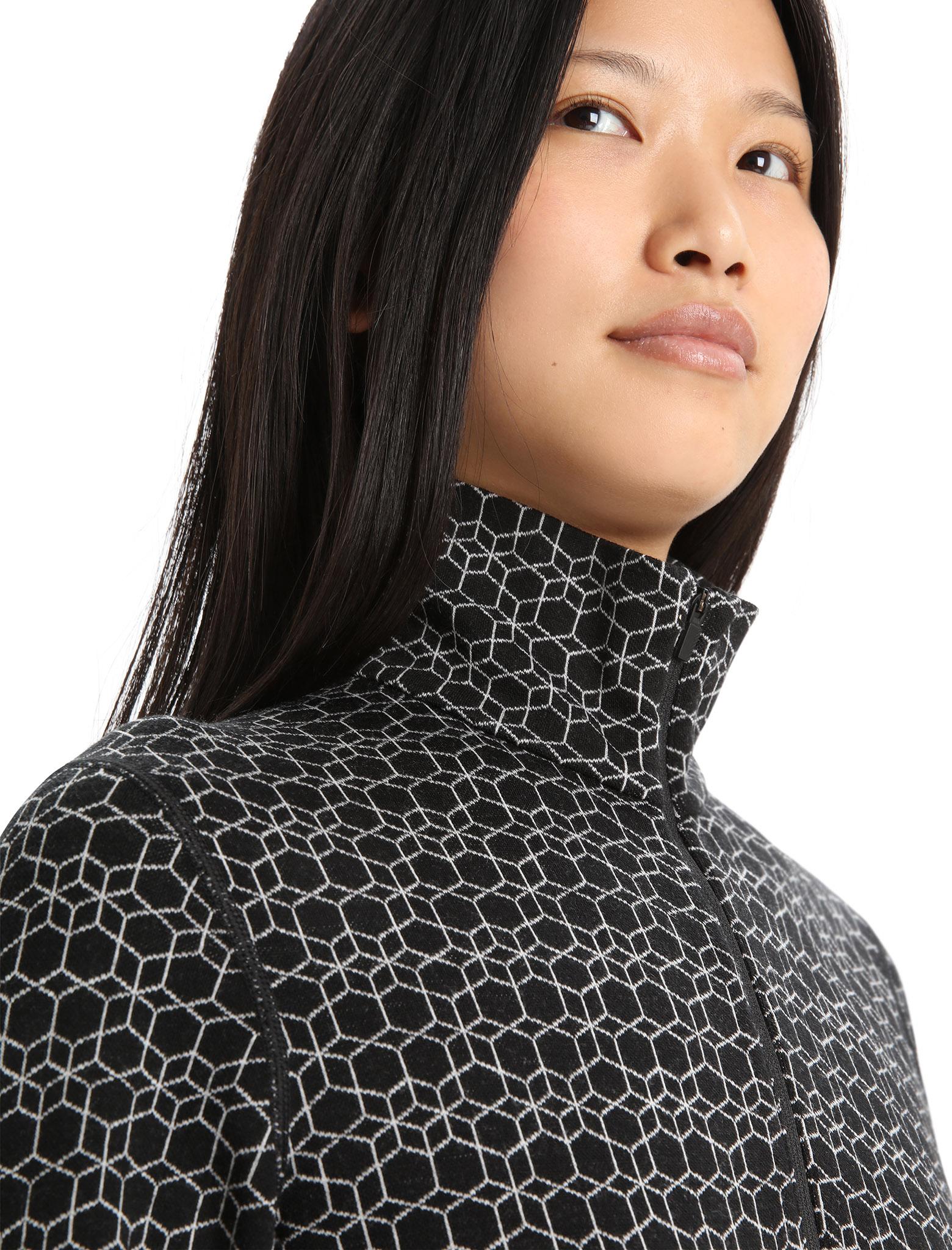 Product gallery image number 3 for product 250 Vertex Long Sleeve Half Zip Base Layer Top - Women's