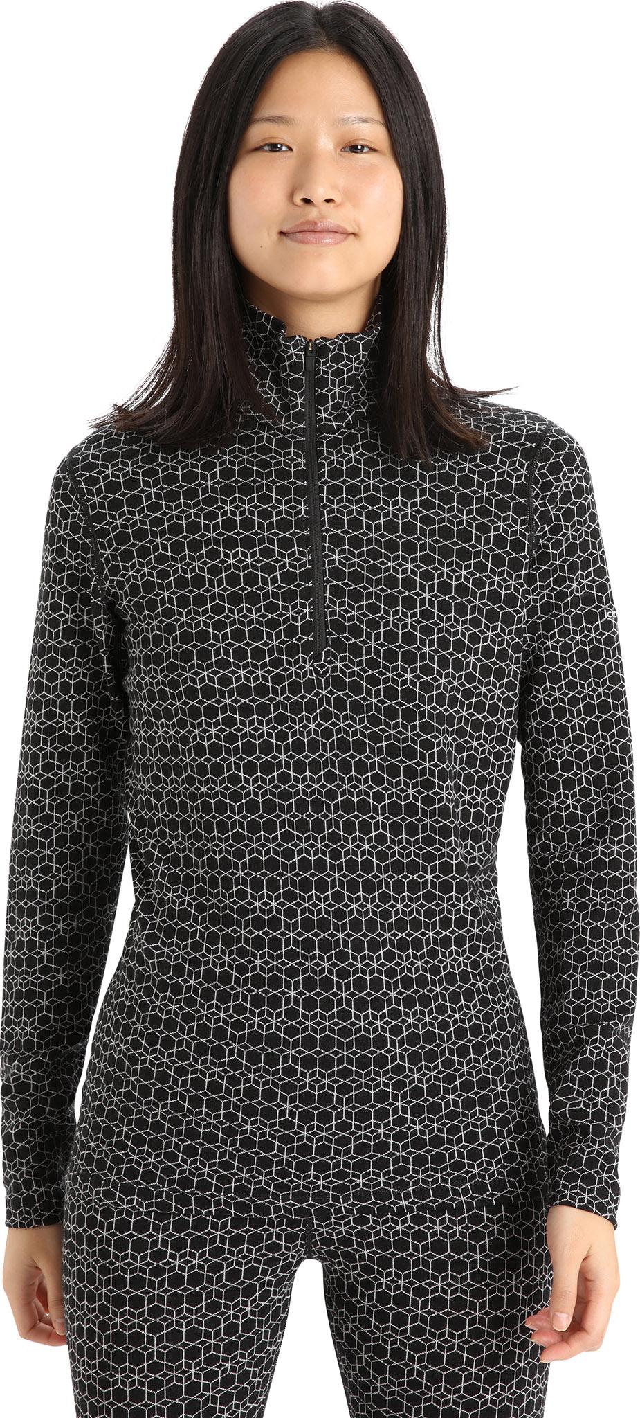 Product gallery image number 4 for product 250 Vertex Long Sleeve Half Zip Base Layer Top - Women's