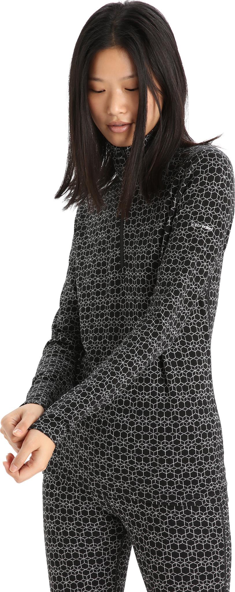 Product gallery image number 5 for product 250 Vertex Long Sleeve Half Zip Base Layer Top - Women's