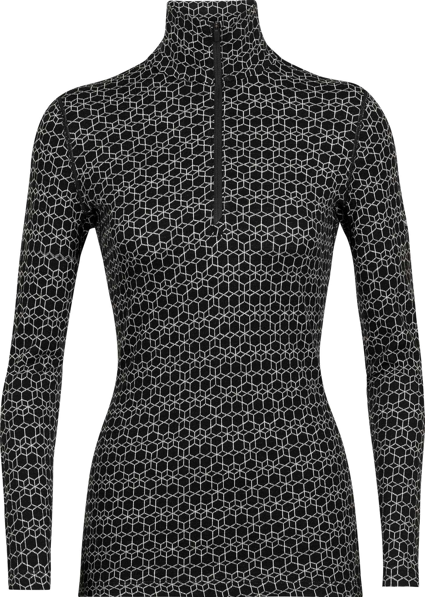 Product gallery image number 1 for product 250 Vertex Long Sleeve Half Zip Base Layer Top - Women's