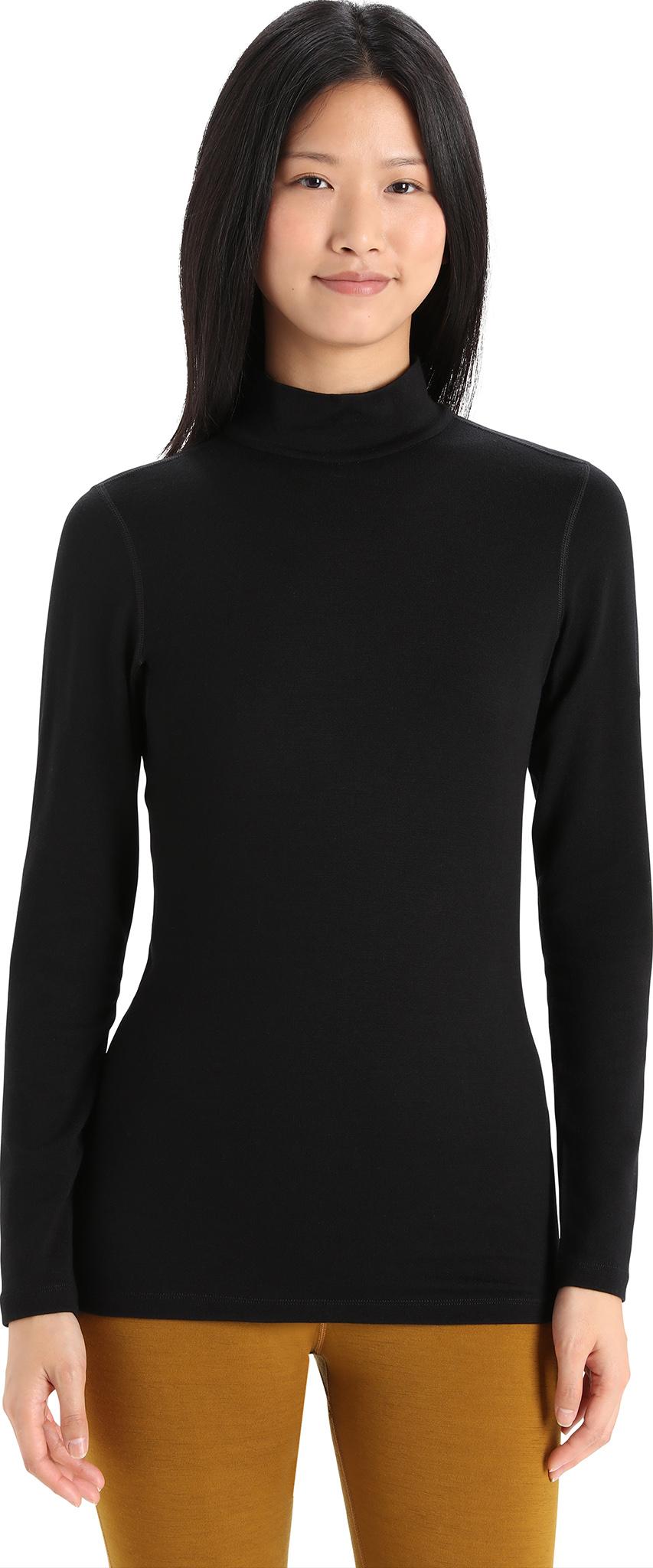 Product gallery image number 4 for product 260 Tech Merino Long Sleeve Turtleneck Baselayer - Women's