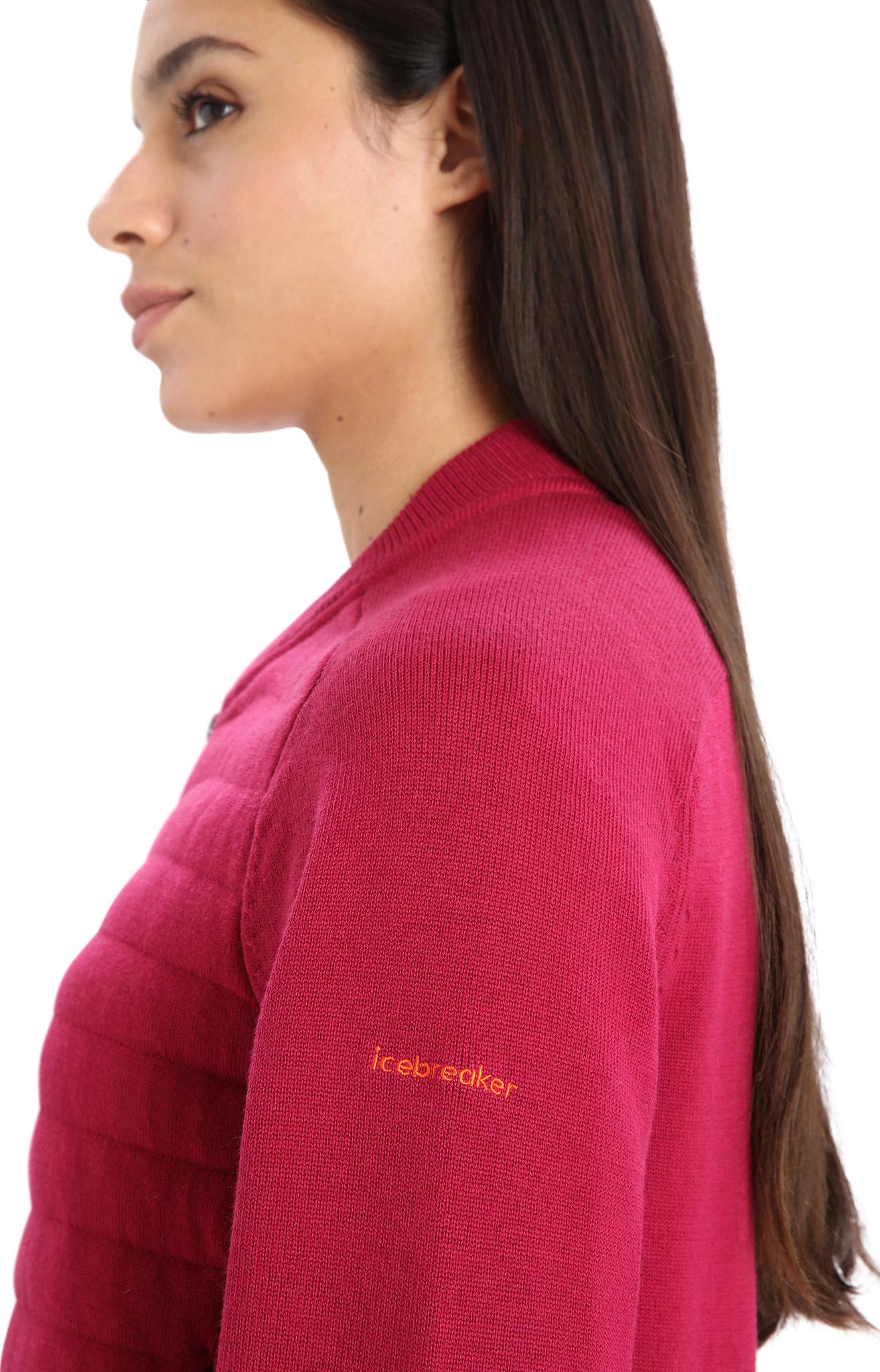 Product gallery image number 3 for product City Label ZoneKnit Merino Insulated Knit Bomber Jacket - Women's