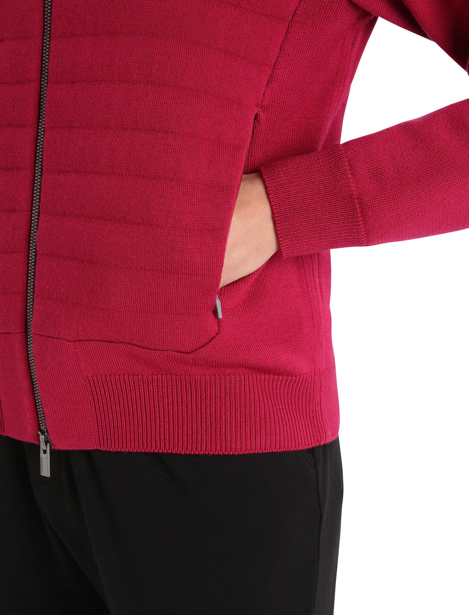 Product gallery image number 5 for product City Label ZoneKnit Merino Insulated Knit Bomber Jacket - Women's