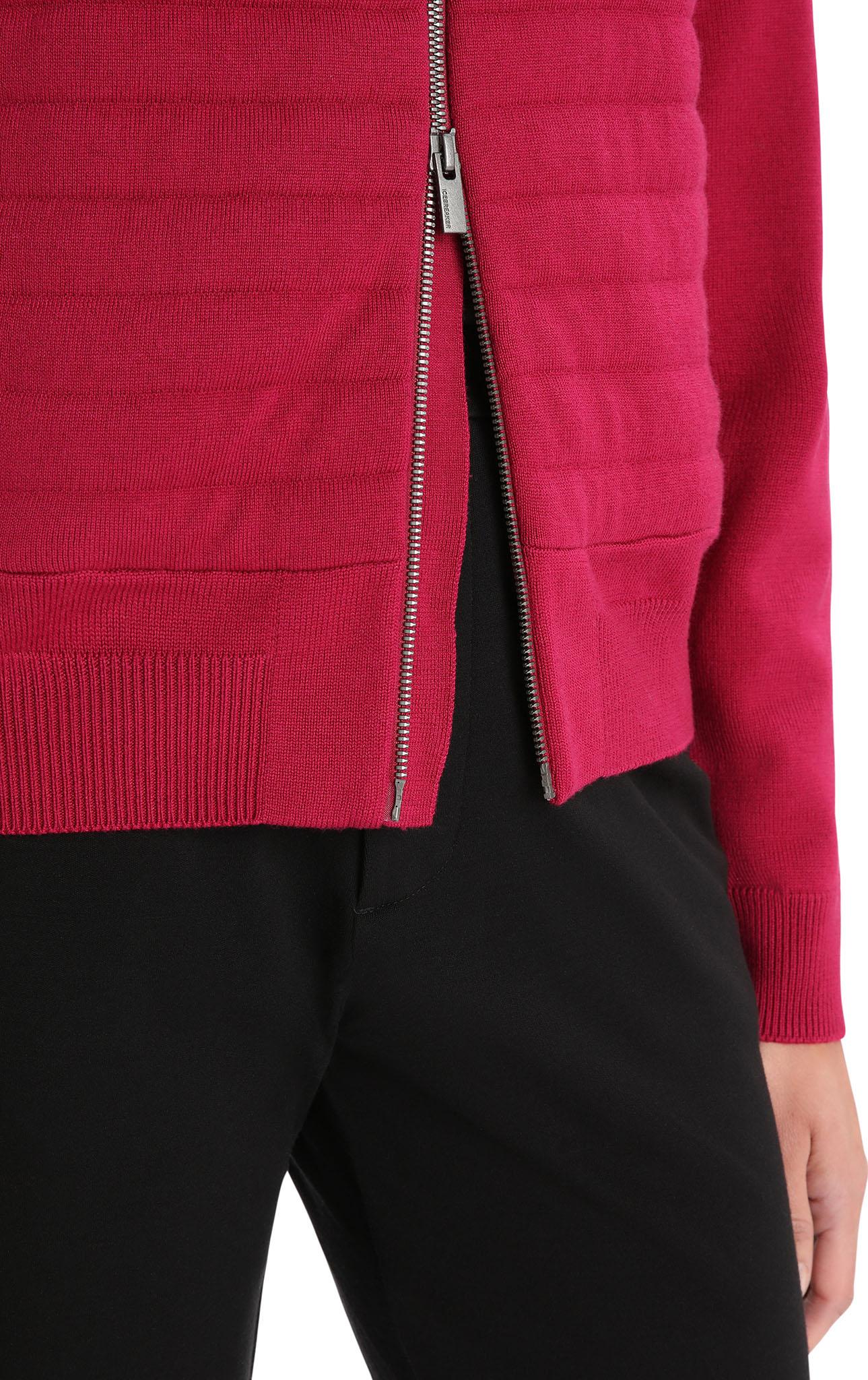 Product gallery image number 8 for product City Label ZoneKnit Merino Insulated Knit Bomber Jacket - Women's