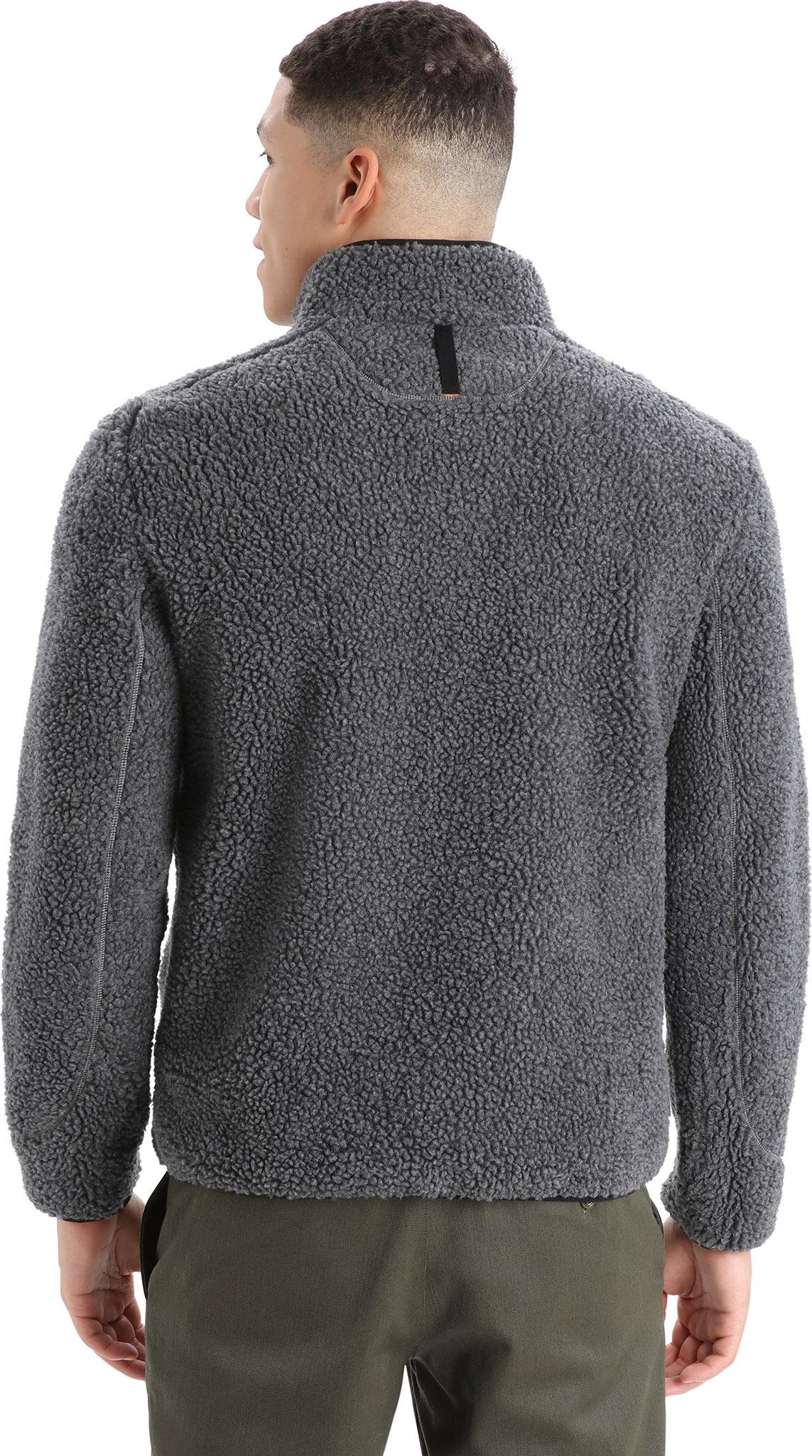 Product gallery image number 3 for product RealFleece Merino High Pile Long Sleeve Half Zip Jacket - Men's