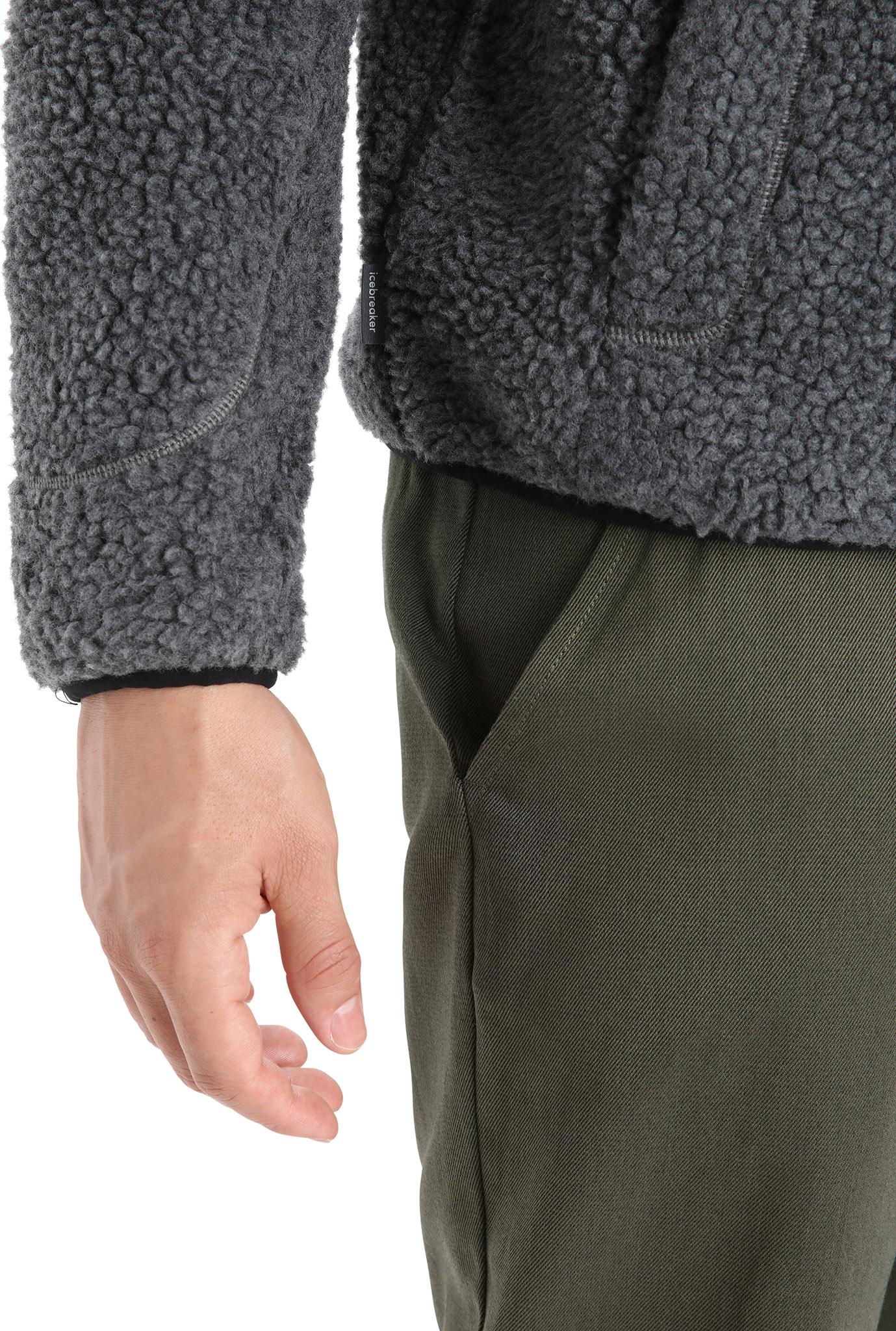 Product gallery image number 4 for product RealFleece Merino High Pile Long Sleeve Half Zip Jacket - Men's