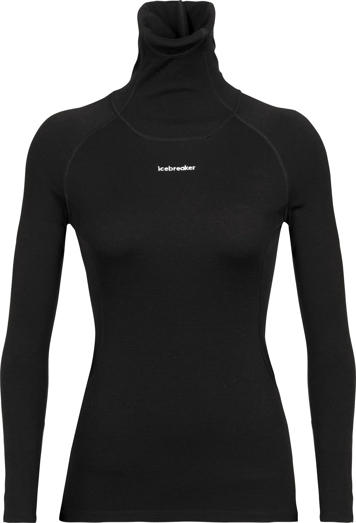 Product gallery image number 1 for product Merino Long Sleeve Roll Neck Base Layer Top - Women's