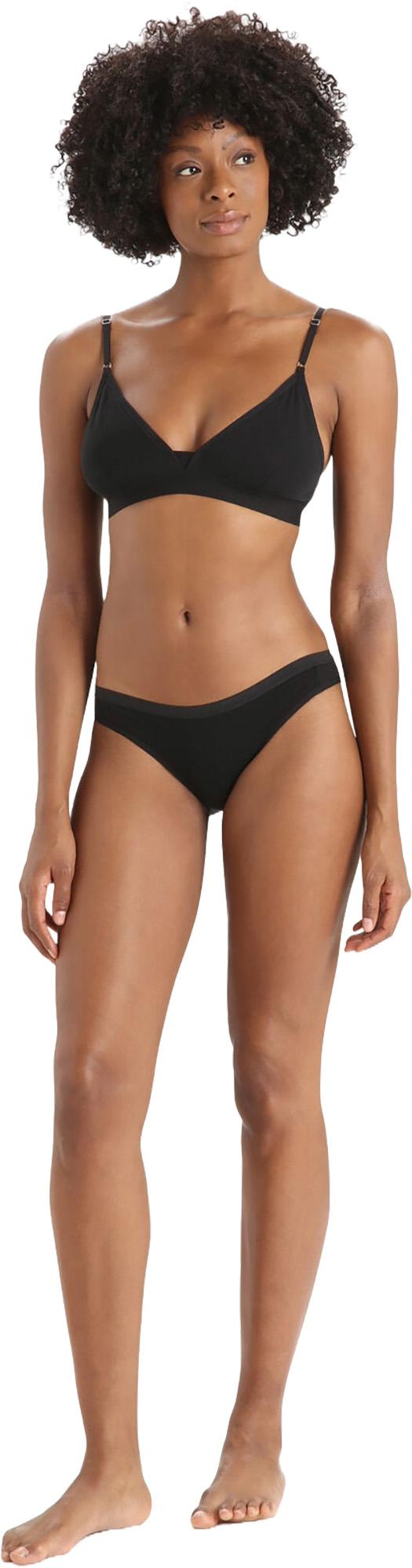 Numéro de l'image de la galerie de produits 5 pour le produit Culotte de bikini en laine mérinos paquet de 3 Siren - Femme