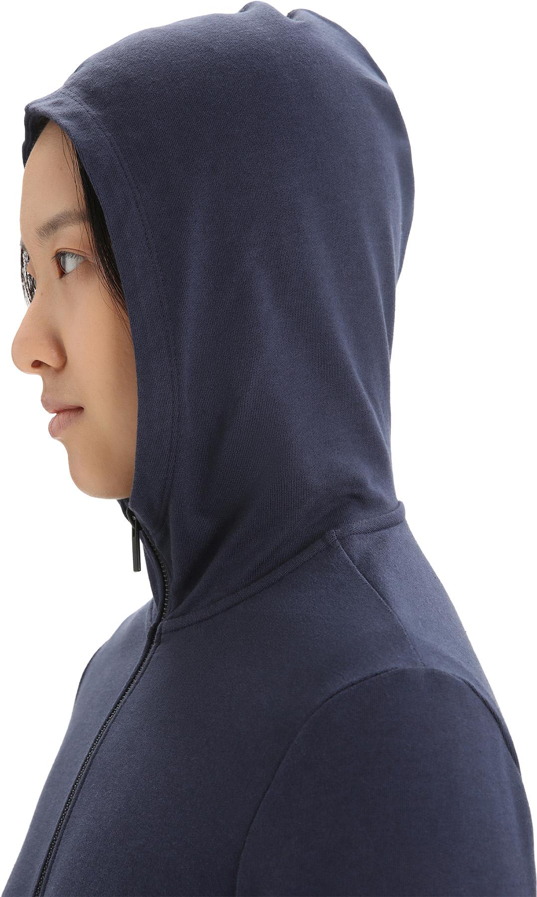 Product gallery image number 6 for product Central Classic Long Sleeve Zip Hoodie - Women's