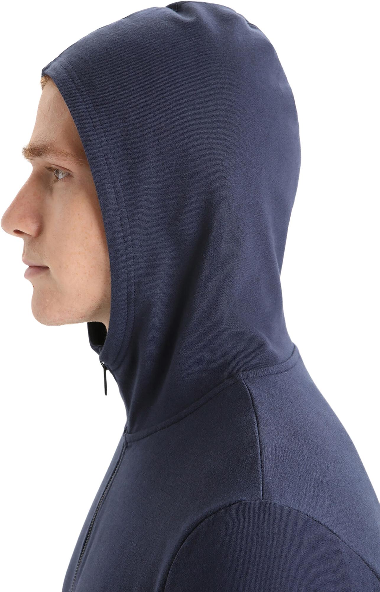 Product gallery image number 4 for product Central Classic Long Sleeve Zip Hoodie - Men's